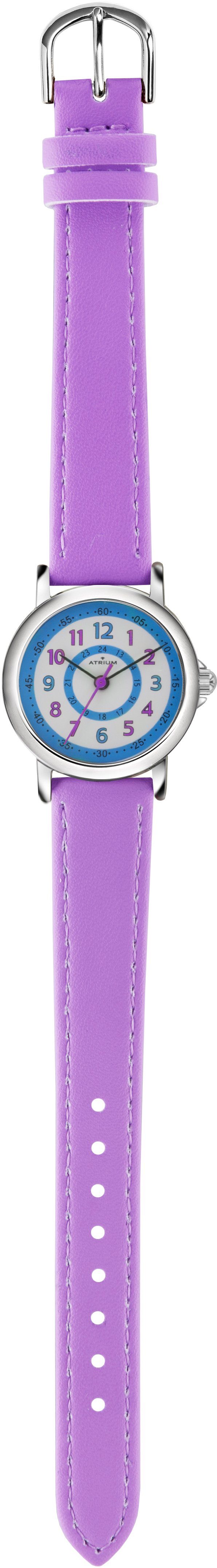 Atrium Quarzuhr A31-108, Armbanduhr,Kinderuhr,Mädchen,Jungen, Lernuhr,Schulanfang, Geschenkidee