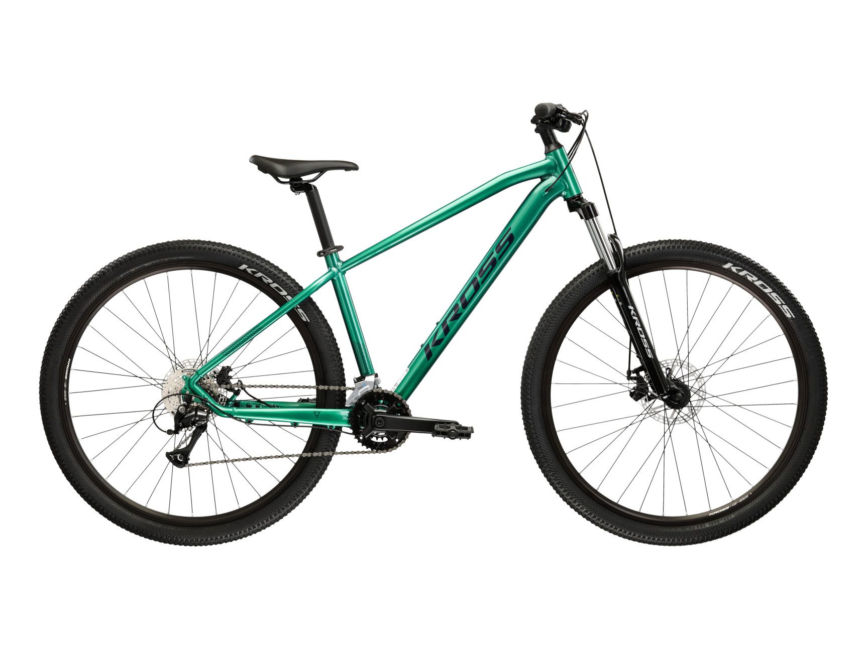 Kross Mountainbike Hardtail 29" Hexagon 3.0 blau 16 Gänge, 16 Gang Shimano ACERA M3020 Schaltwerk, Kettenschaltung