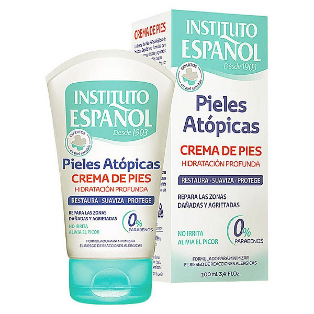 ml reparadora pies hidratante Fußcreme PIEL Instituto Espanol crema y ATÓPICA 100