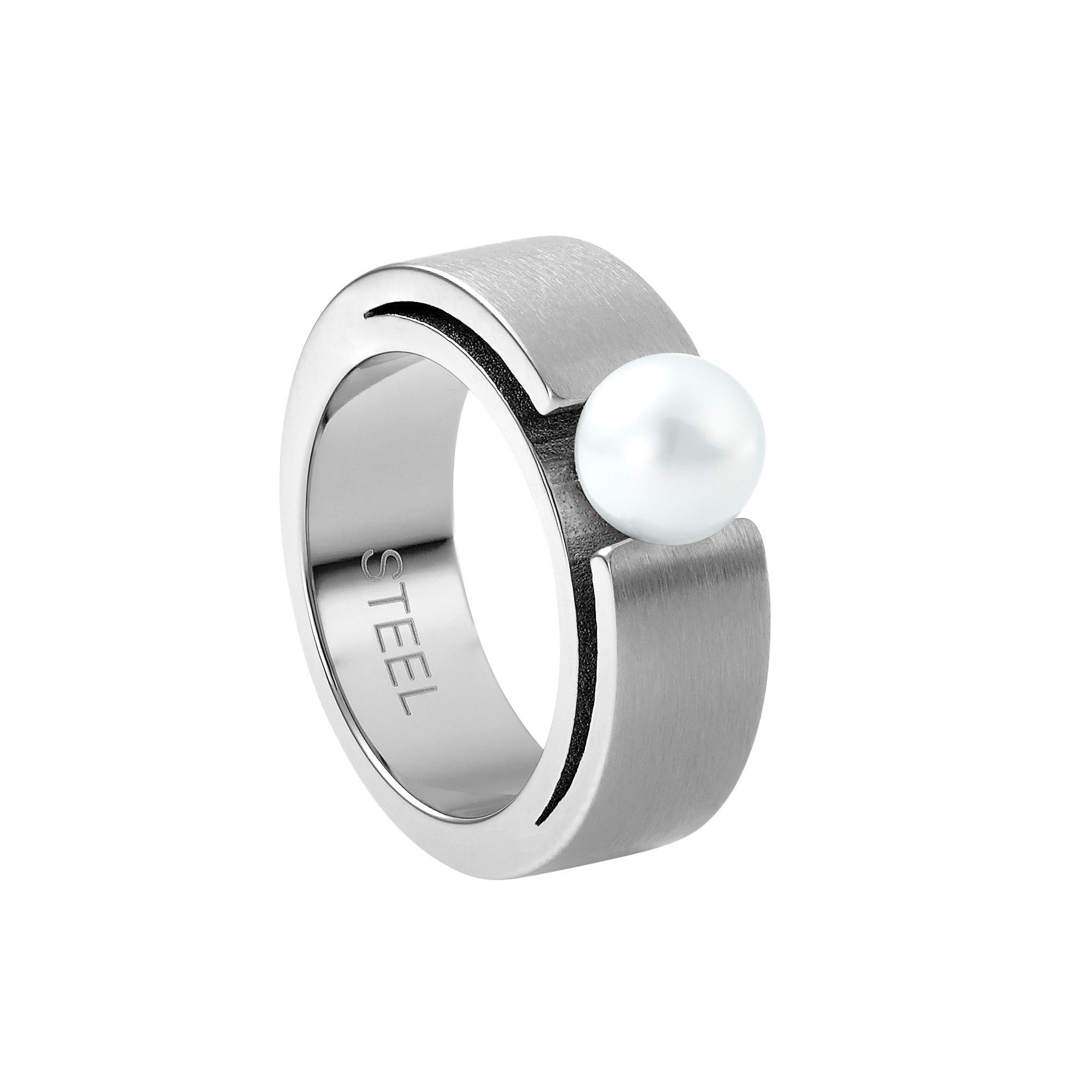 Heideman Fingerring Ring 420 Strichmatt (Ring, 1-tlg., inkl. Geschenkverpac günstig online kaufen