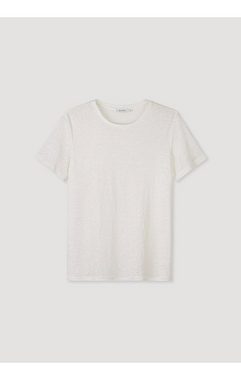 Hessnatur T-Shirt aus reinem Leinen (1-tlg)