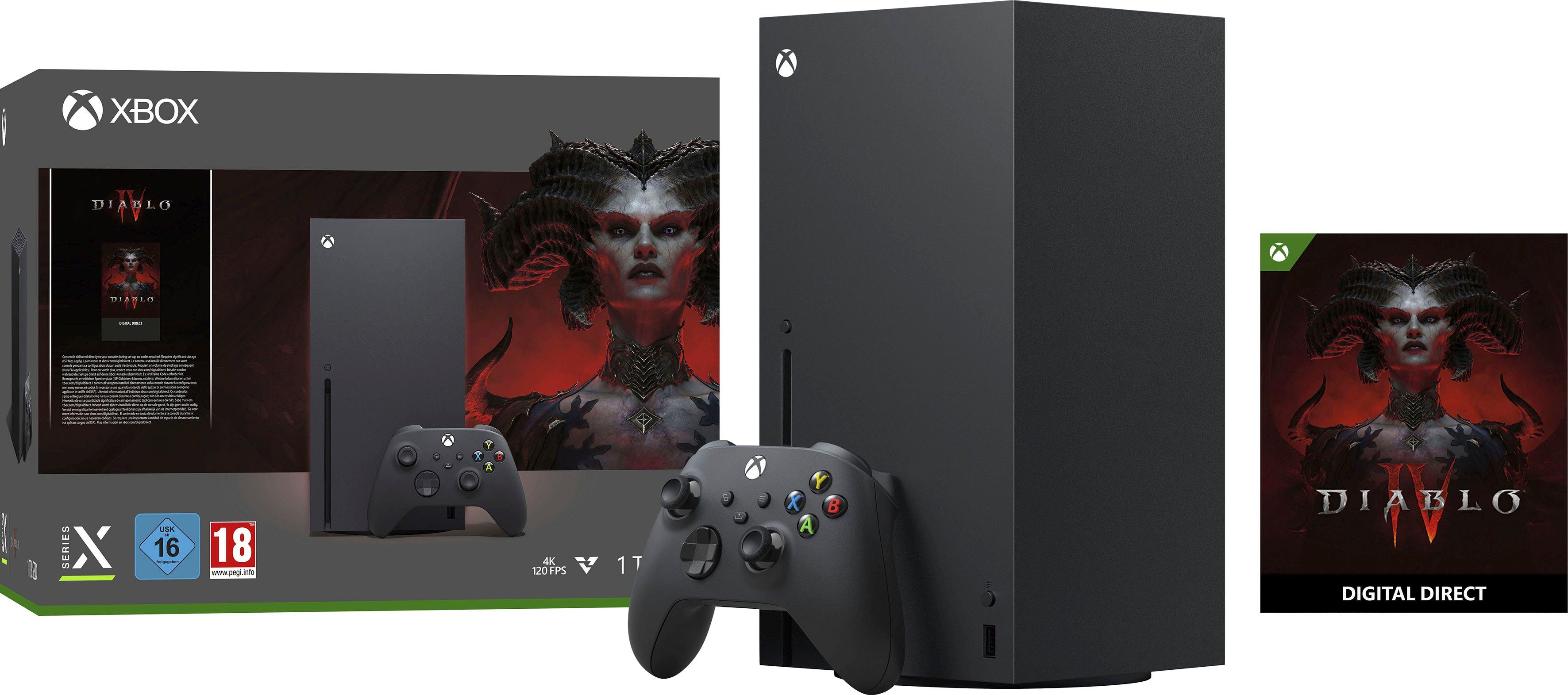 Xbox Series X - Diablo IV Bundle 1TB, Xbox Series X Diablo IV Bundle
