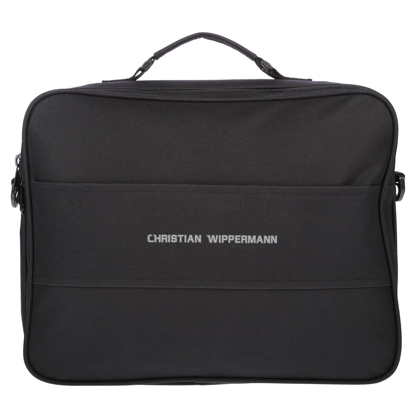 Christian Wippermann Umhängetasche Flugbegleiter Arbeitstasche Umhängetasche, Tasche Herrentasche im Querformat