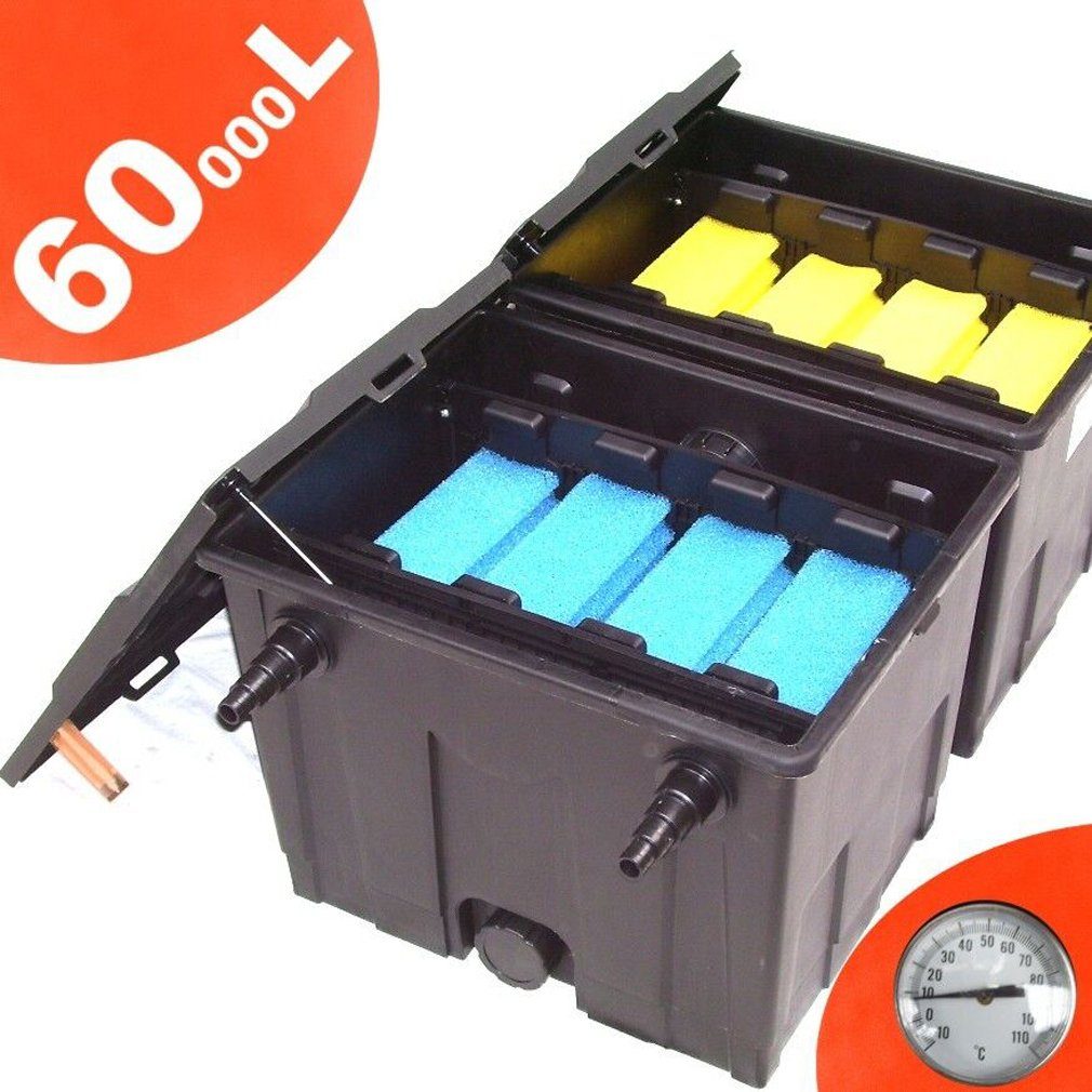 Apex Teichfilter Doppelkammer TEICHFILTER 60000Lt CBF350 Typ B Wasserfilter