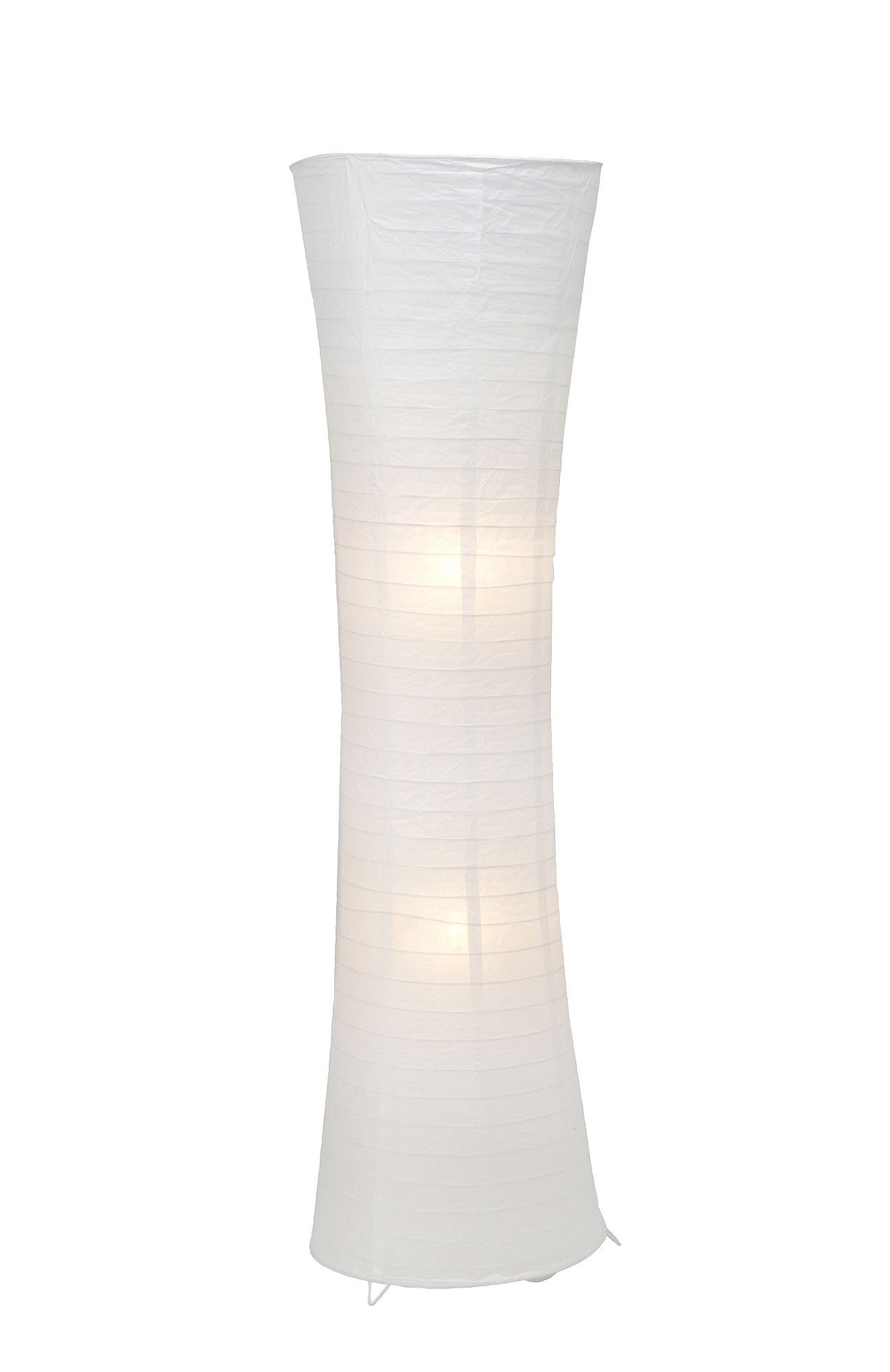 Brilliant Stehlampe Becca, ohne Leuchtmittel, Stehlampe weiß günstig online kaufen