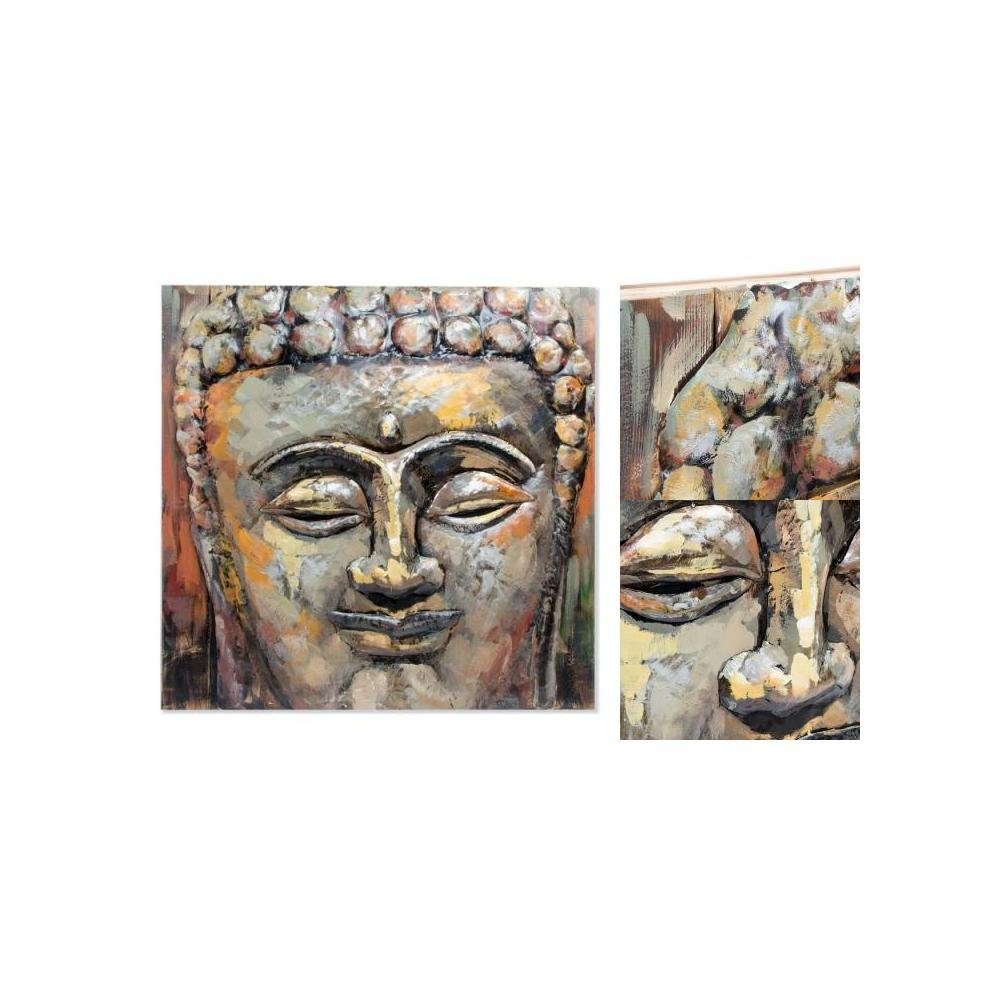 DKD Home Decor Spiegel Dekodonia x Orientalisch Holz cm Bild Metall 80 x Buddha 80 Buda 7