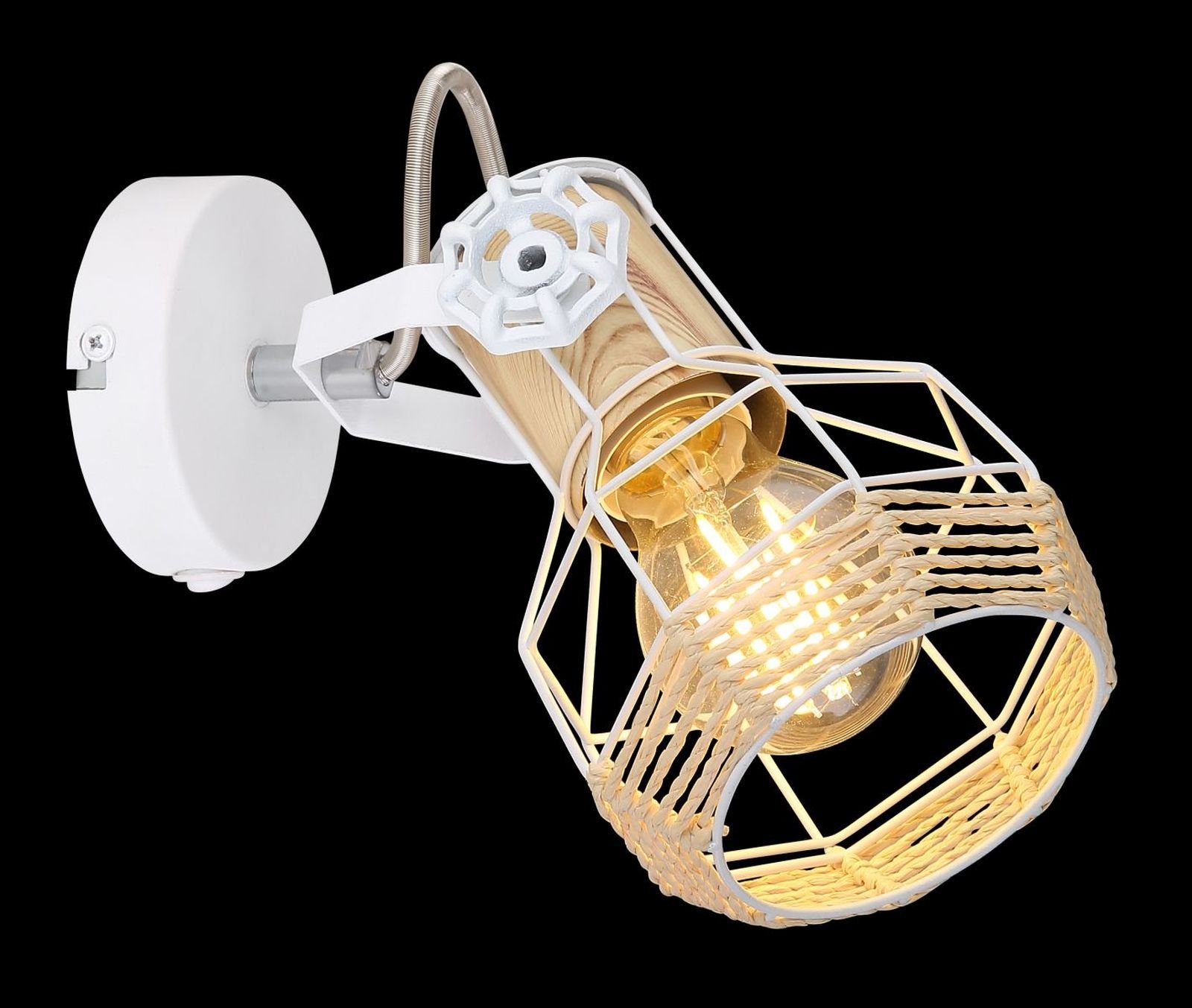 Wandlampe GLOBO Innen Wohnzimmer mit Wandleuchte Globo Schalter Wandleuchte