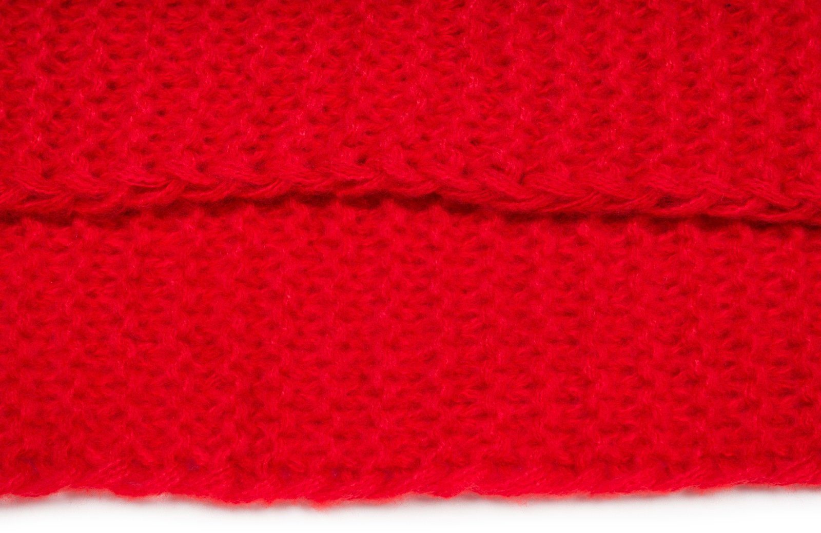 styleBREAKER Loop Strick Loop Wellenmuster, (1-St) günstig online kaufen