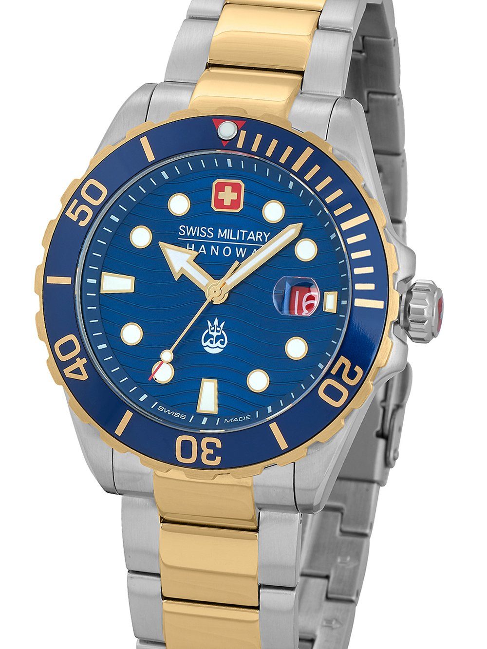 Swiss Military Hanowa Quarzuhr Swiss Military Hanowa SMWGH2200360 Offshore Diver II Herrenuhr 44mm 20 Swiss Military Hanowa SMWGH2200360 Offshore Diver II Herrenuhr 44mm 20ATM