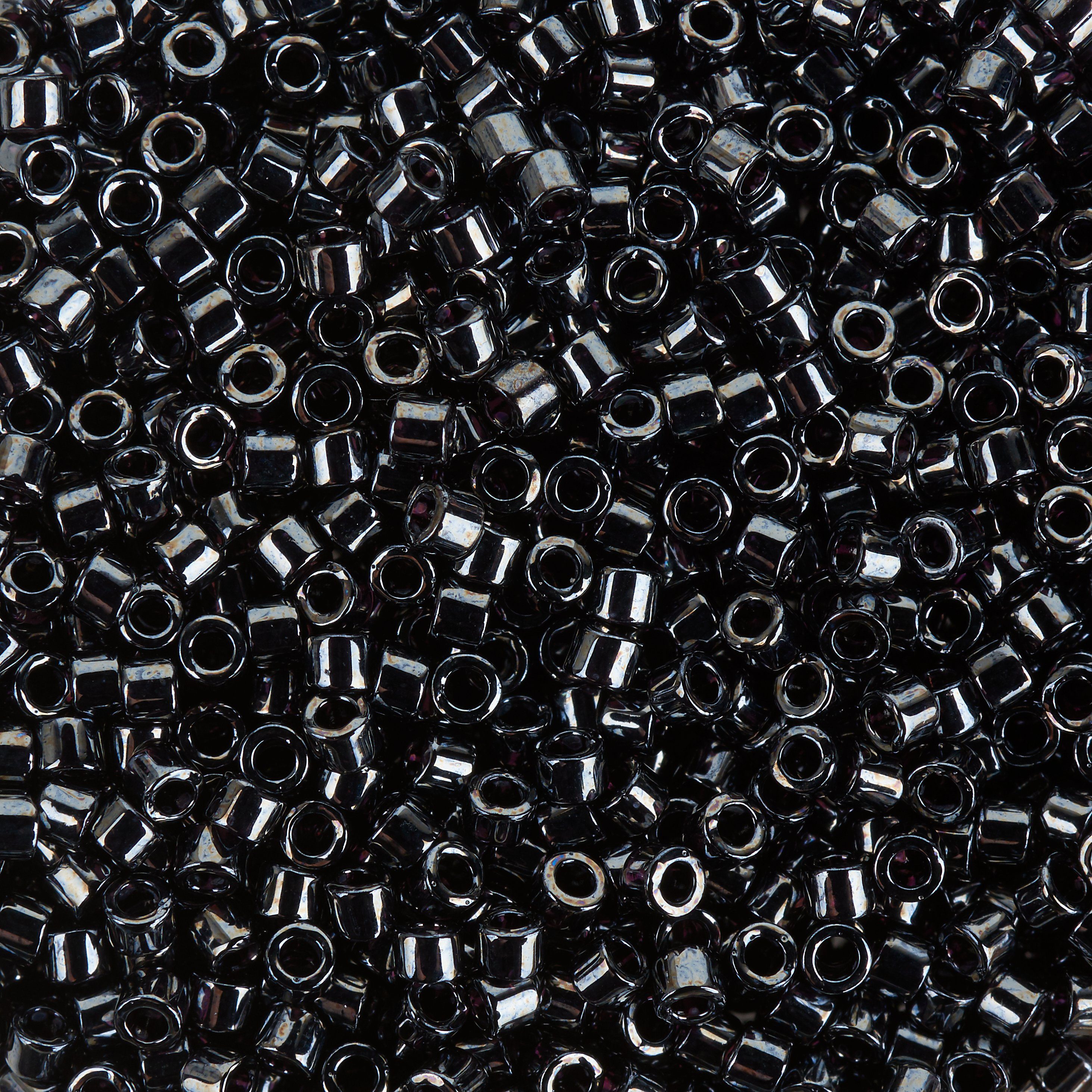 Pracht Bastelperlen Schmuckperlen Delica-Roccailles, 2 mm, unterschiedliche Farbauswahl