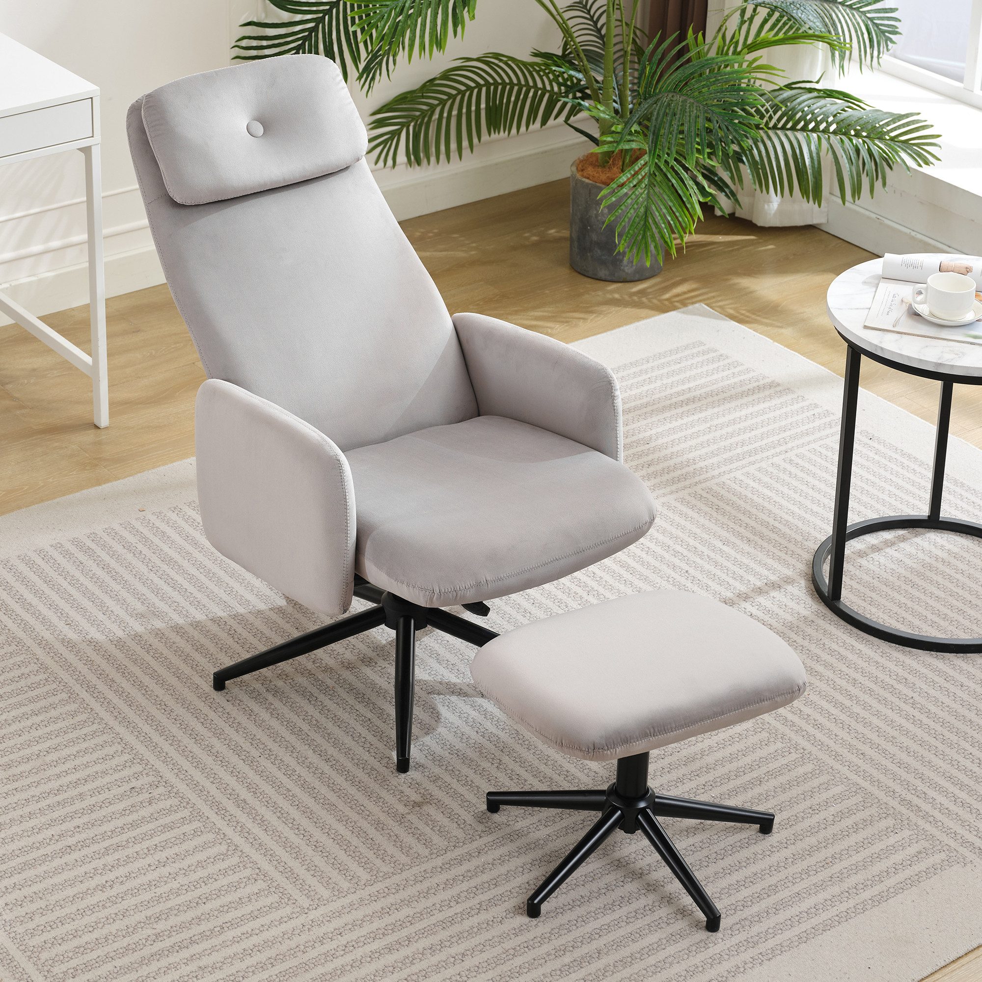 HAUSS SPOLE Relaxsessel 360° Drehung mit günstig online kaufen