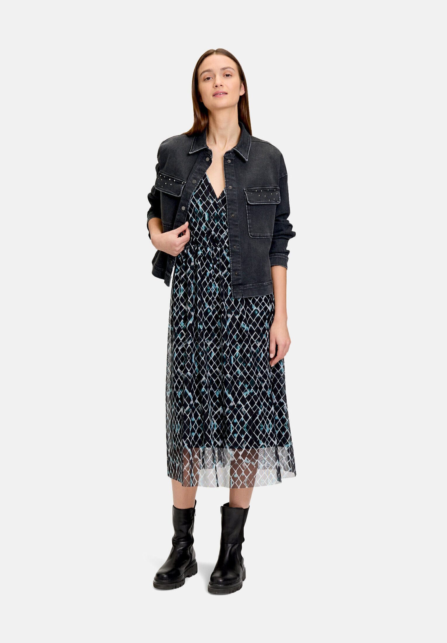 Betty&Co Meshkleid Damen mit Print