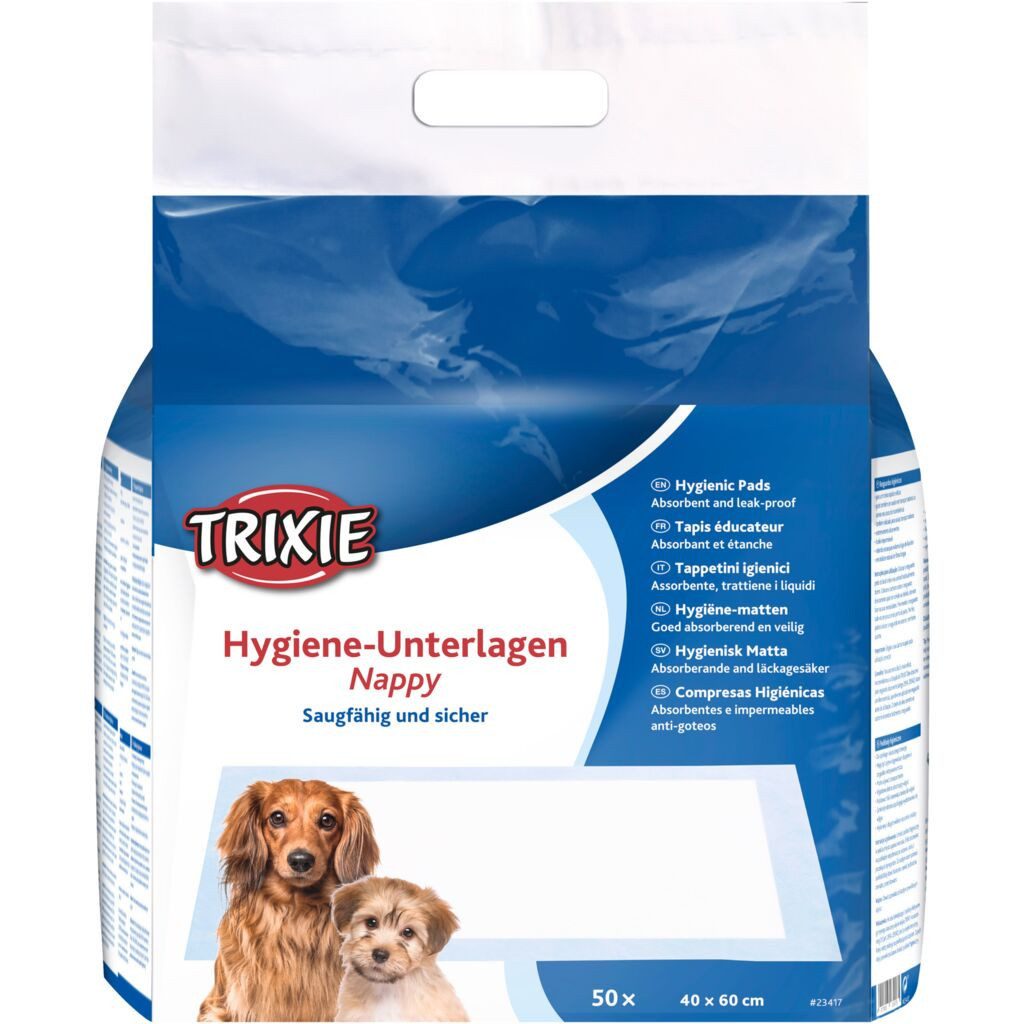 TRIXIE Hundetoilette Hygiene-Unterlage Nappy - diverse - 40 × 60 cm