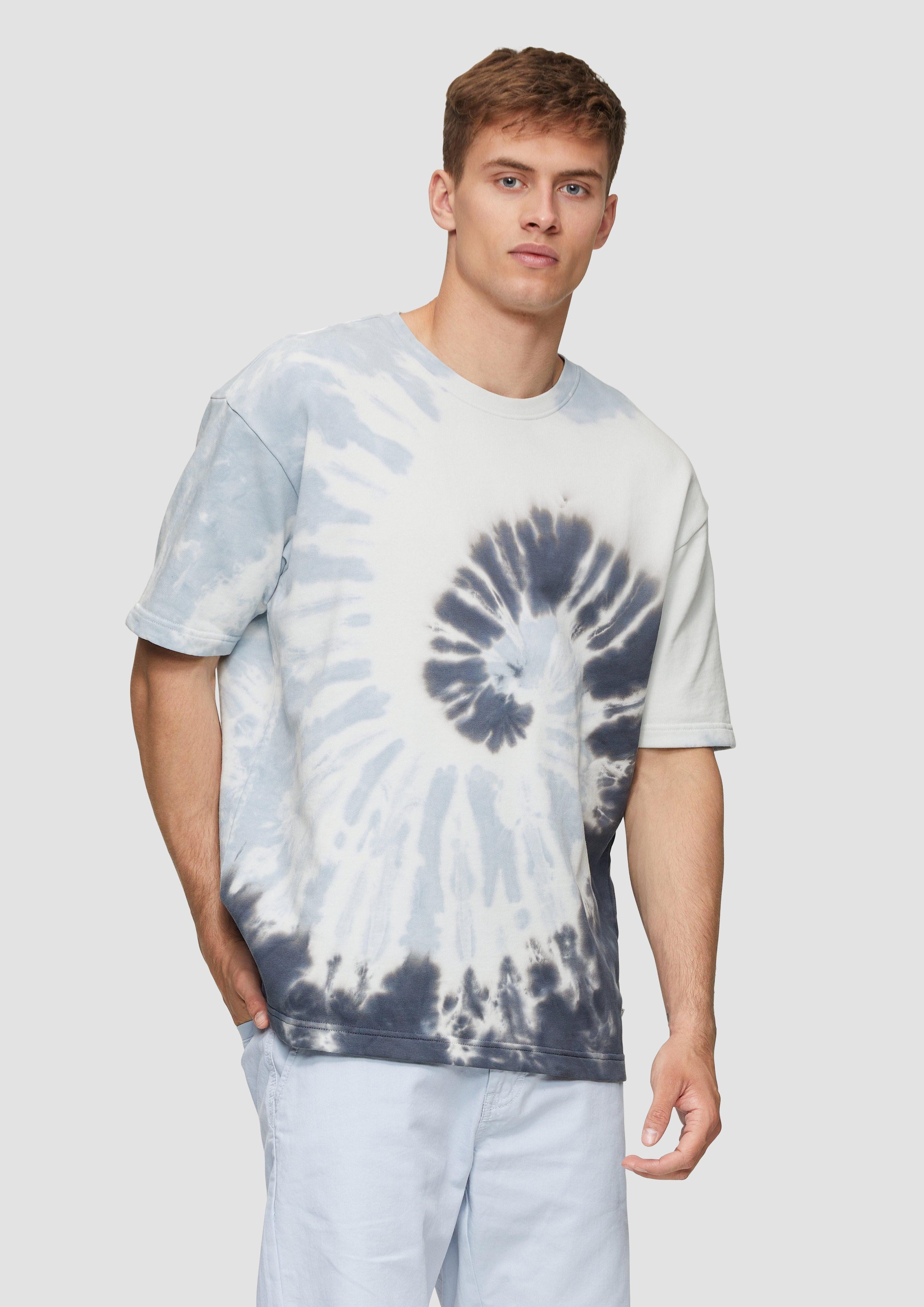 Sweatshirt Batik-Shirt aus Sweat-Material