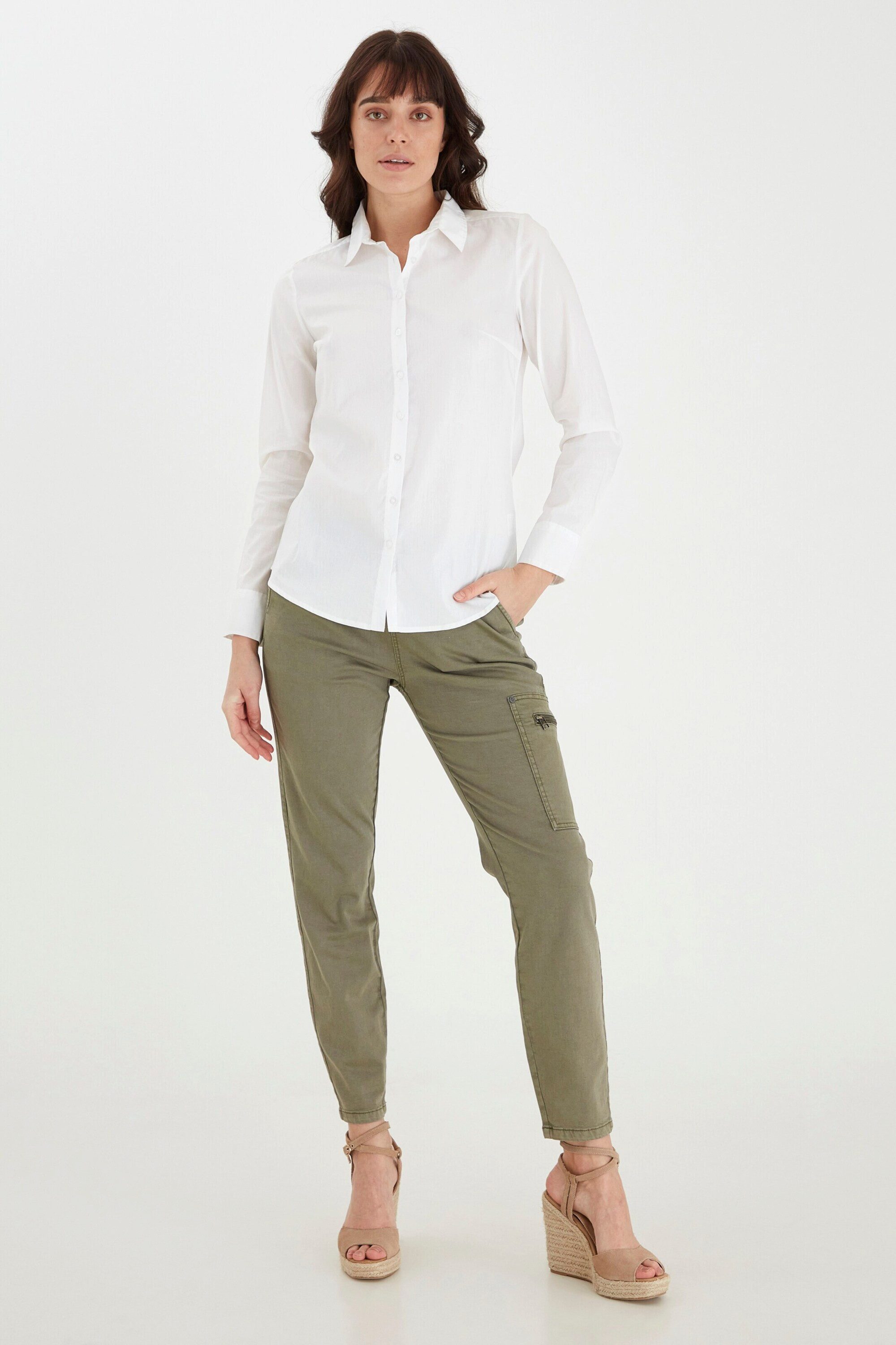 fransa Langarmbluse FRZashirt (1-tlg) Weiteres Detail günstig online kaufen