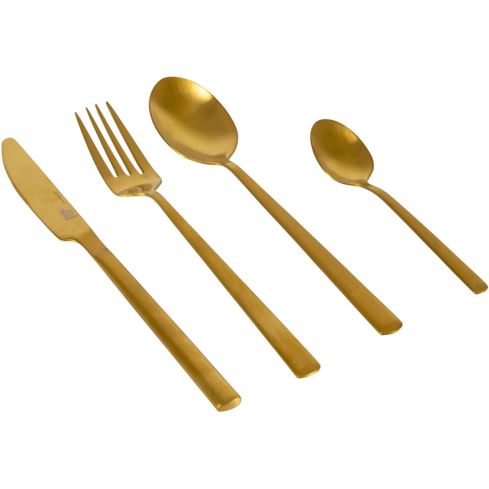 Bo-Camp Besteck-Set Camping Besteckset Corson Reise Besteck, Edelstahl, Set Essbesteck Edelstahl 16tlg