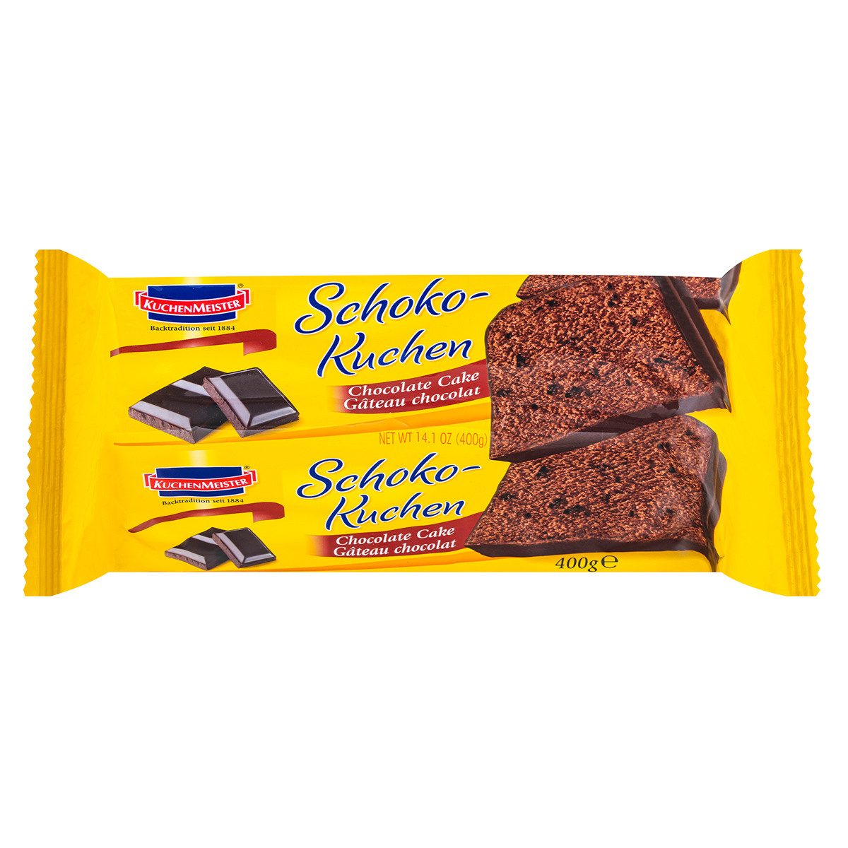 KuchenMeister Kuchen, KuchenMeister Schoko Kuchen Rührkuchen mit Schokoladenstückchen 400g