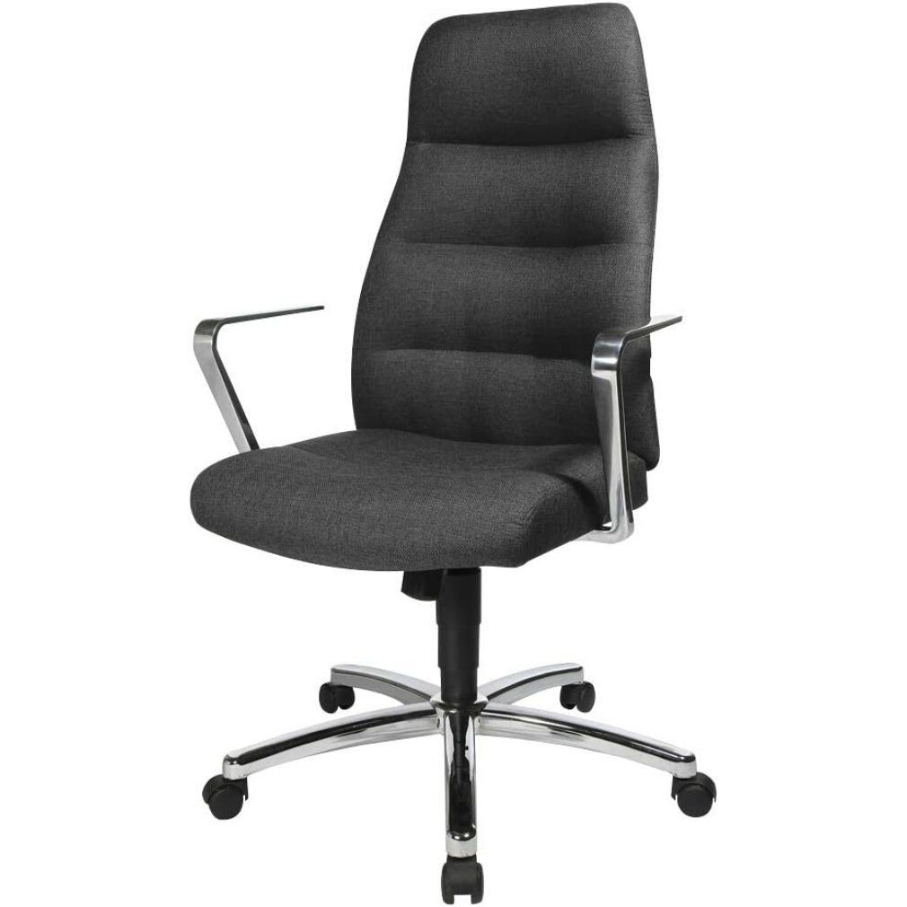 TOPSTAR Chefsessel Chairman® 70, NC79R DC2 anthrazit, chrom Stoff