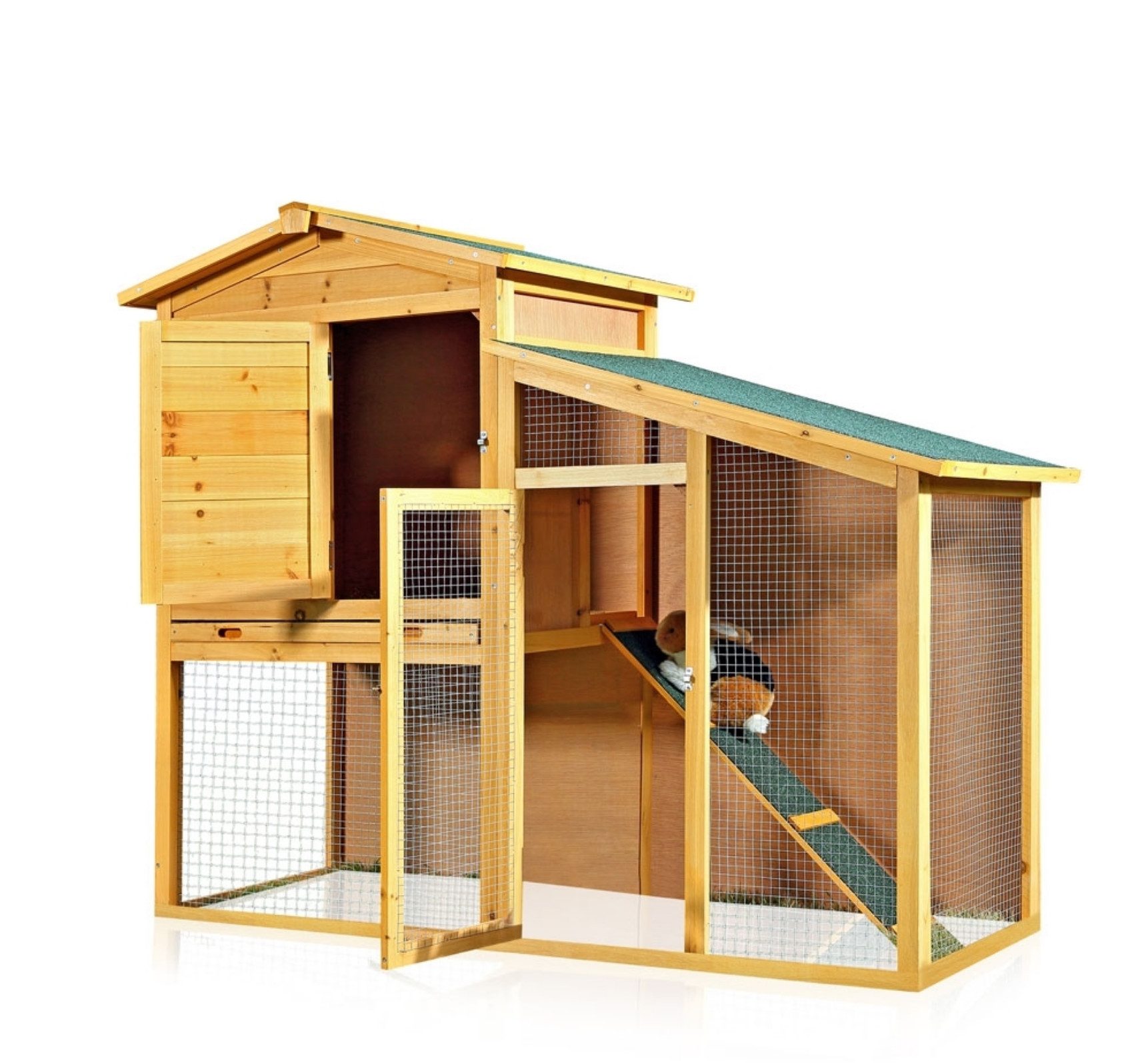 Feel2Home Kleintierkäfig Hasenstall Kaninchenstall Hasen Kaninchen günstig online kaufen