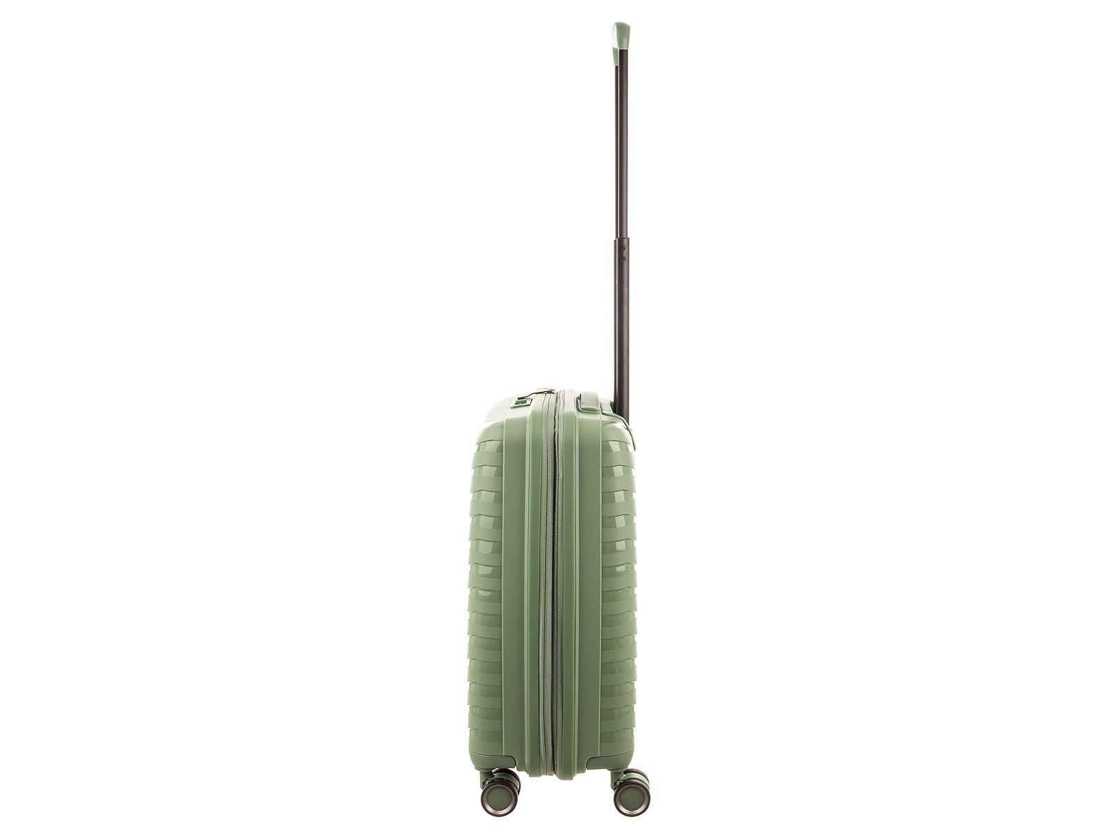 Franky Hartschalen-Trolley PP15-55DF Spinner Gr. S mit TSA-Zahlenschloss, 4 Rollen, Dehnfalte