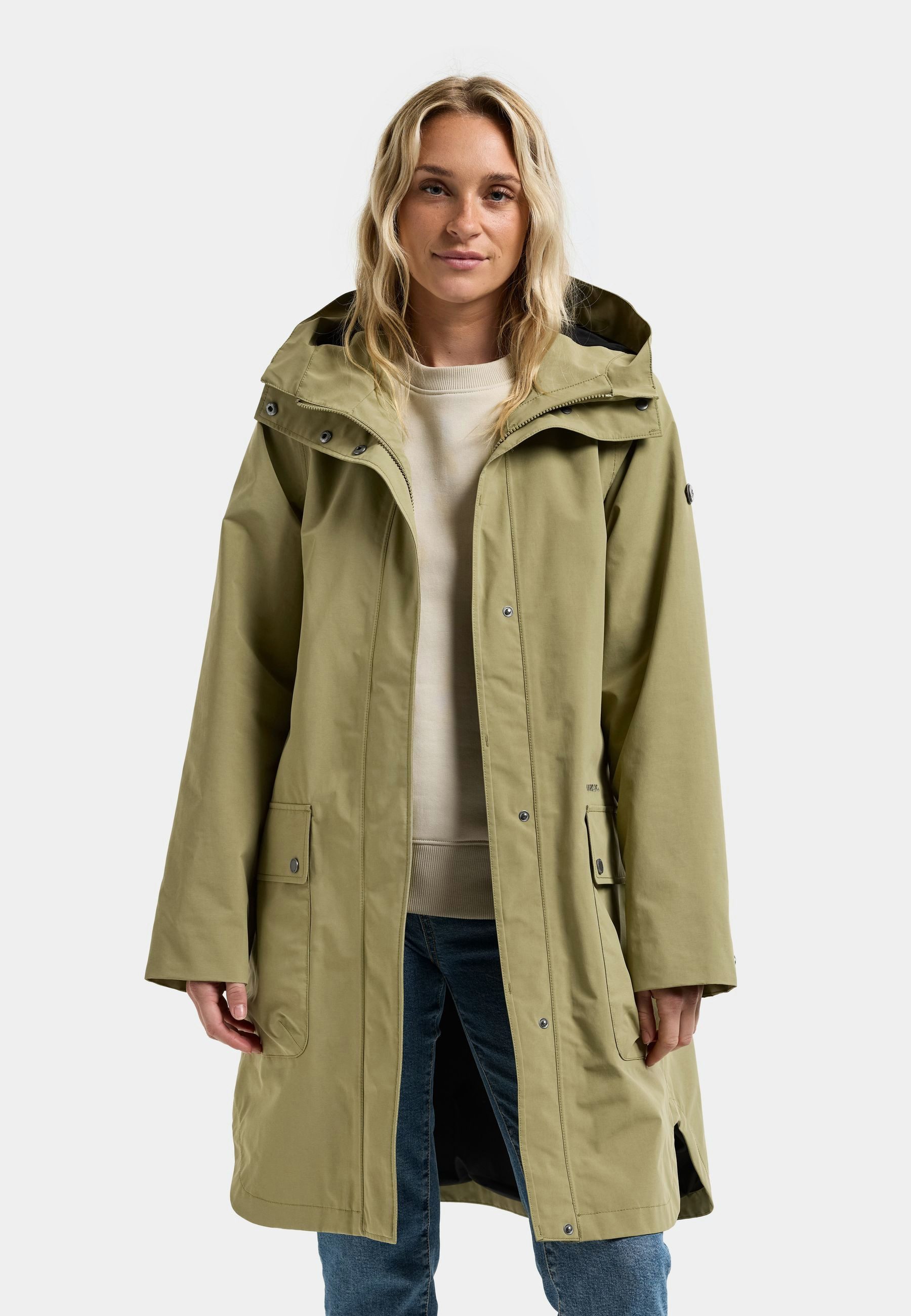 Didriksons Parka mit Kapuze mit Taschen