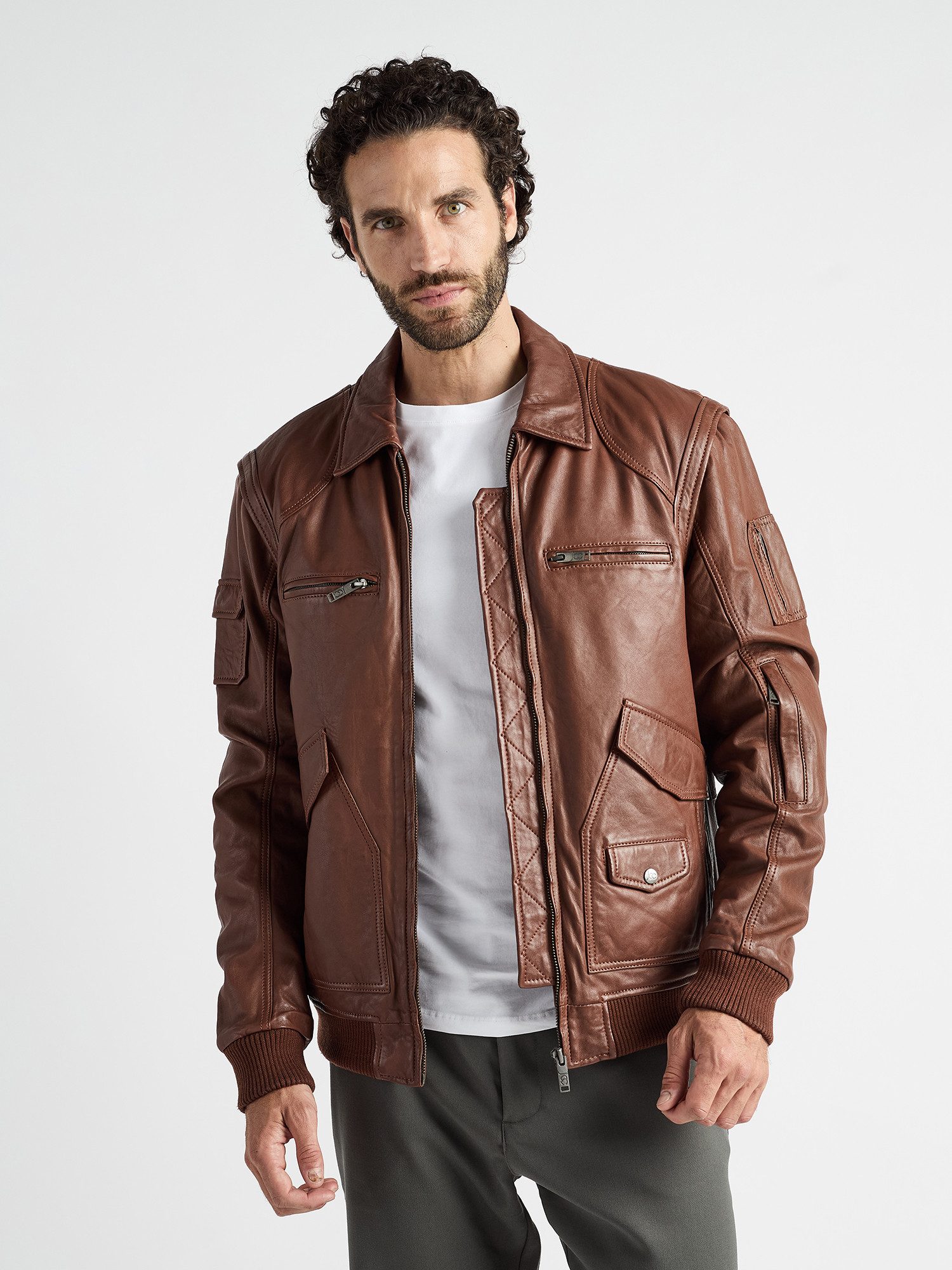 Lederjacke 3102163