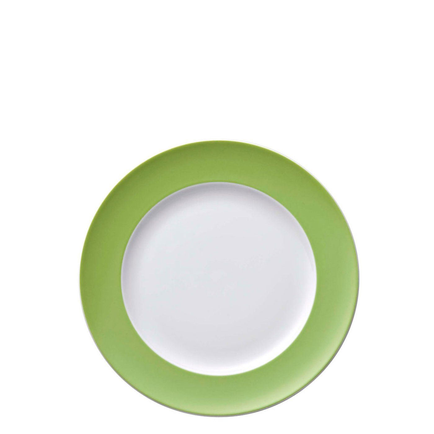 Thomas Porzellan Frühstücksteller Frühstücksteller 22 cm - SUNNY DAY Apple Green - 1 Stück, (1 St), Porzellan, spülmaschinenfest und mikrowellengeeignet
