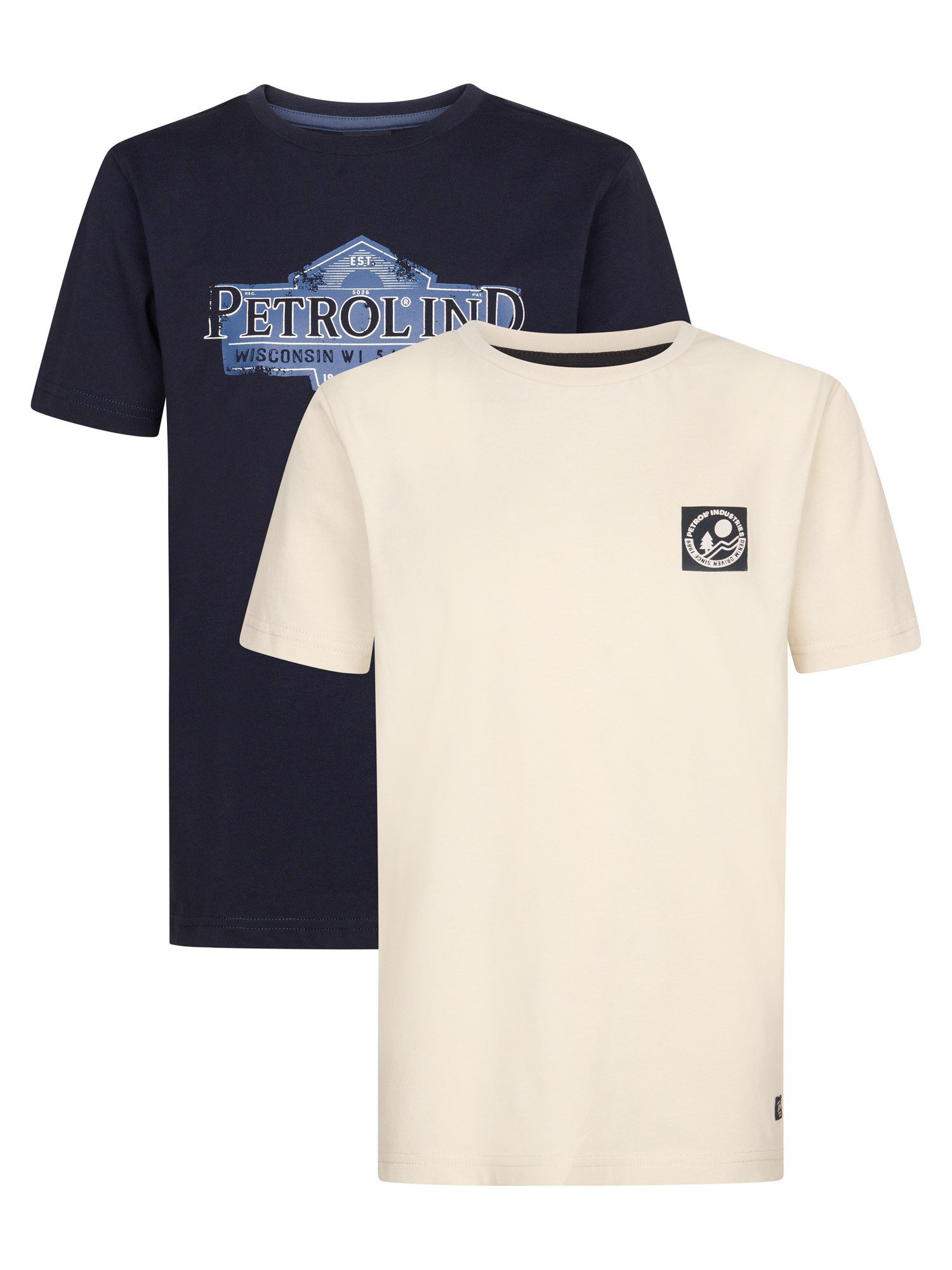 T-Shirt 2er-Pack T-Shirts mit Logo Natchez