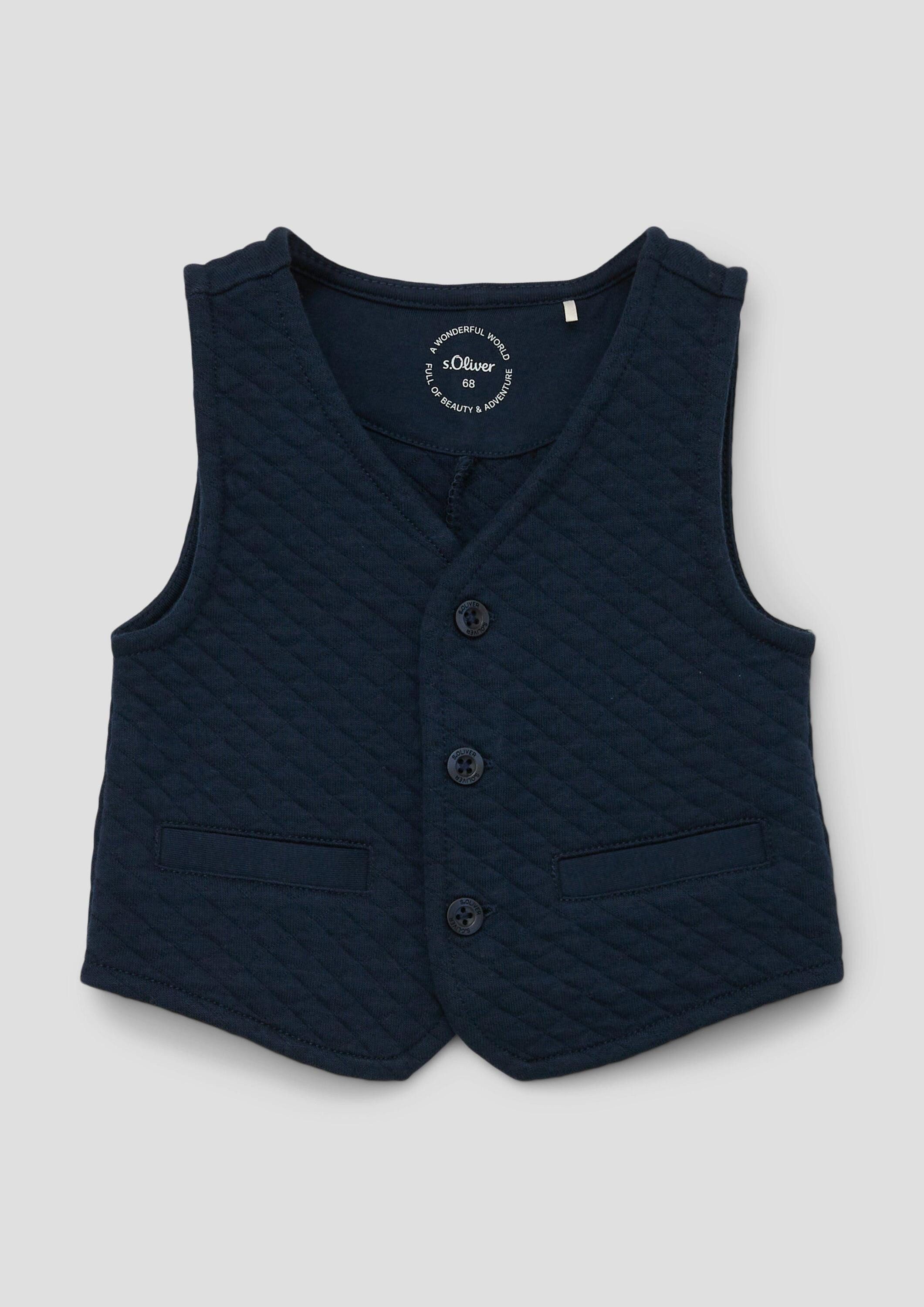 s.Oliver Funktionsweste Indoor-Weste Weste in Steppstruktur