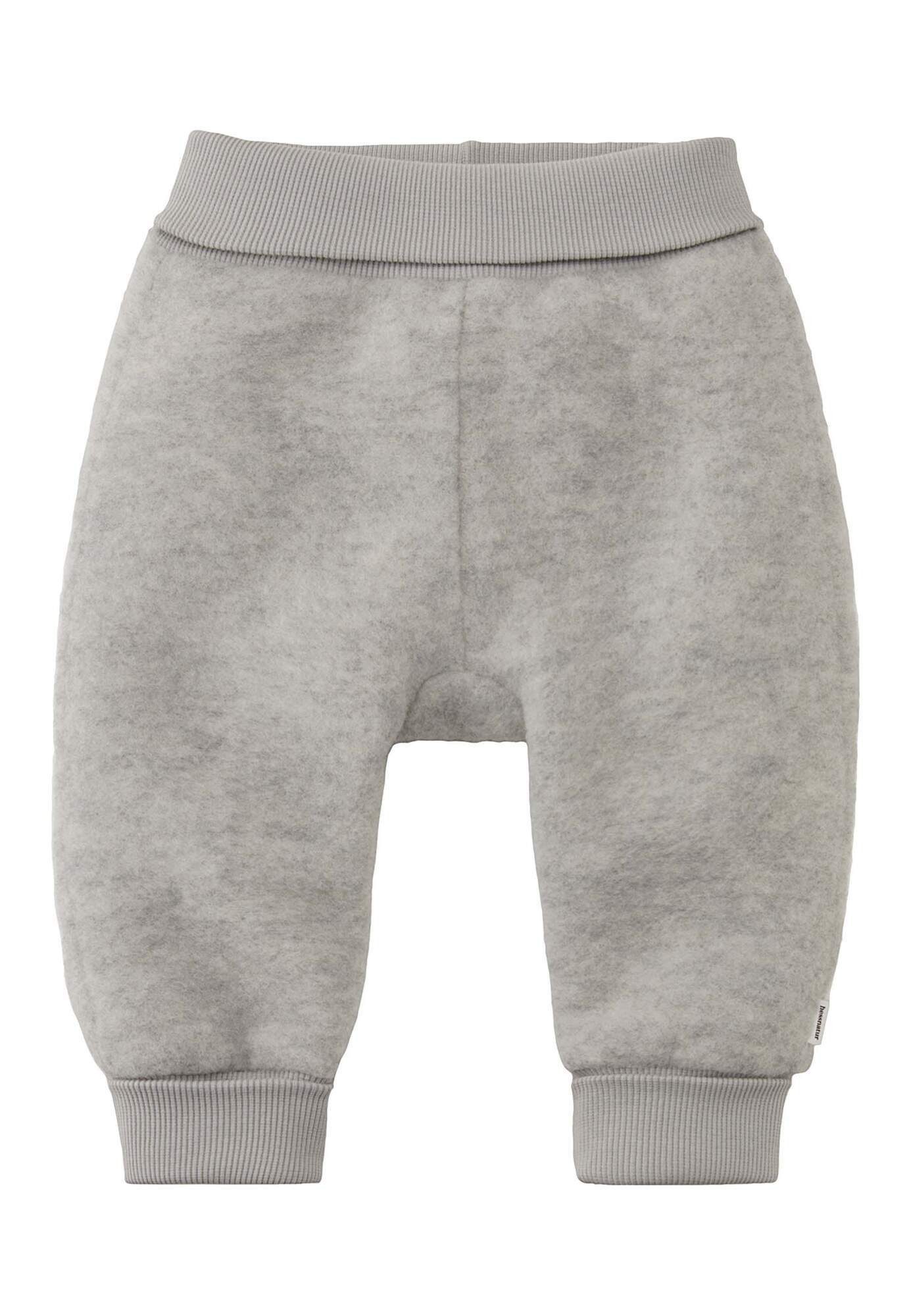 Hessnatur Fleecehose aus reiner Bio-Merinowolle (1-tlg)