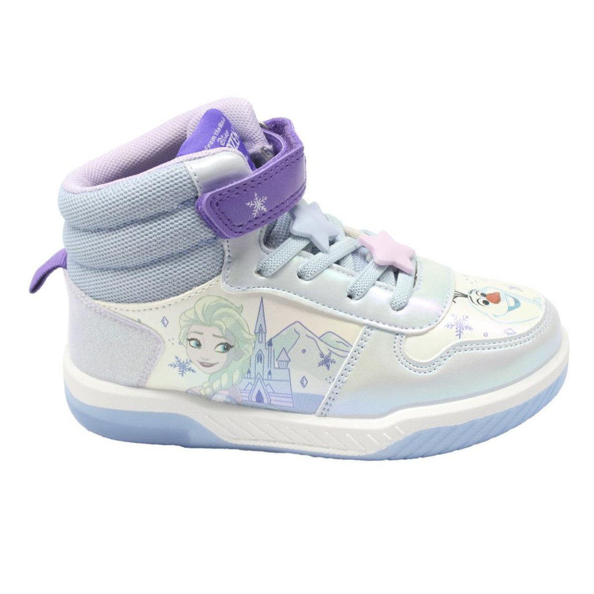 Disney Frozen Kinder Sneaker mit Licht Sportliche Schuhe für Schule Freizeit Sneaker