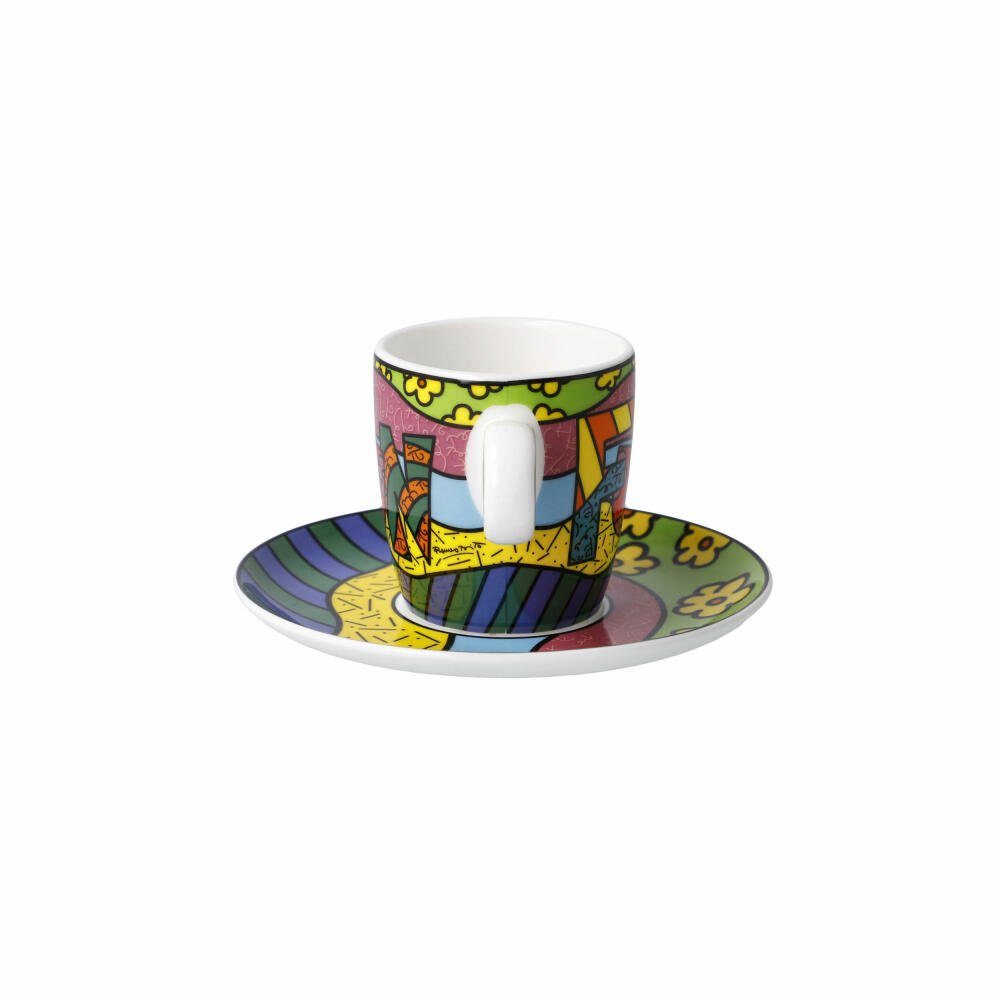 Goebel Espressotasse Romero Britto - Fun, Fine Bone China