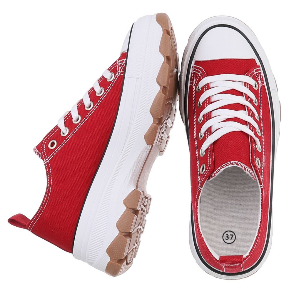 Ital-Design Damen Low-Top Freizeit Sneaker (88930397) Keilabsatz/Wedge Snea günstig online kaufen