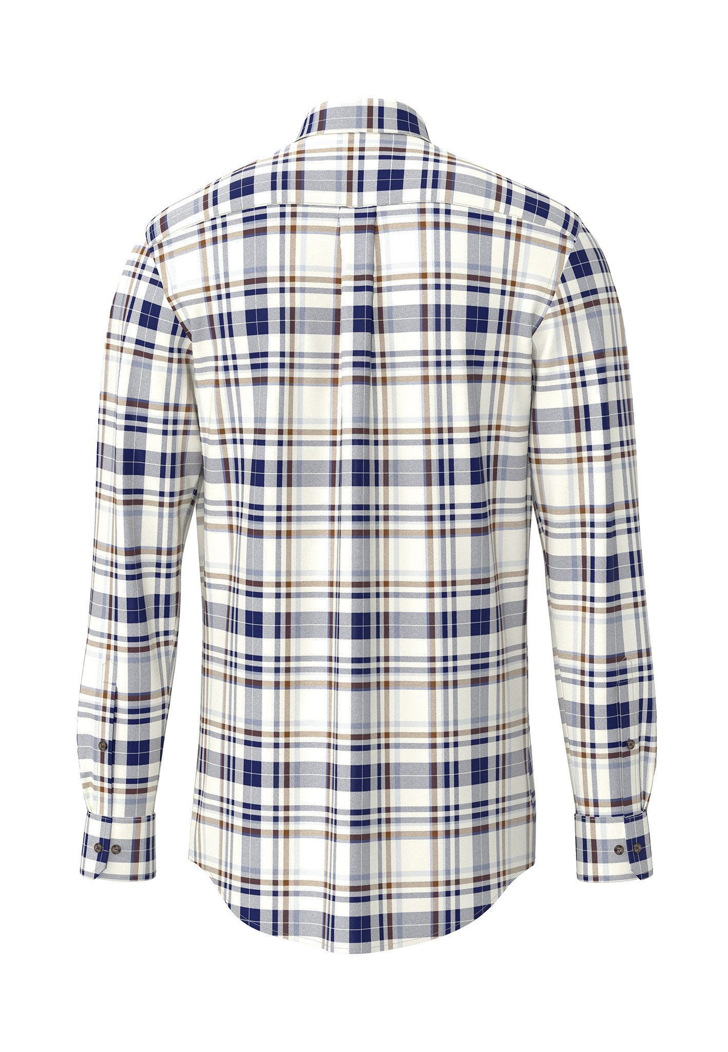 FYNCH-HATTON Langarmhemd Fynch-Hatton Hemd Herringbone Check (1-tlg) günstig online kaufen