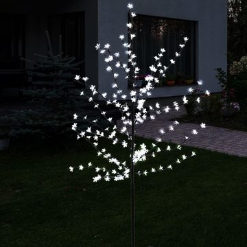 etc-shop LED Dekolicht, 200x LED Deko Baum Kirsch Blüten Terrassen Außen Stand Beleuchtung