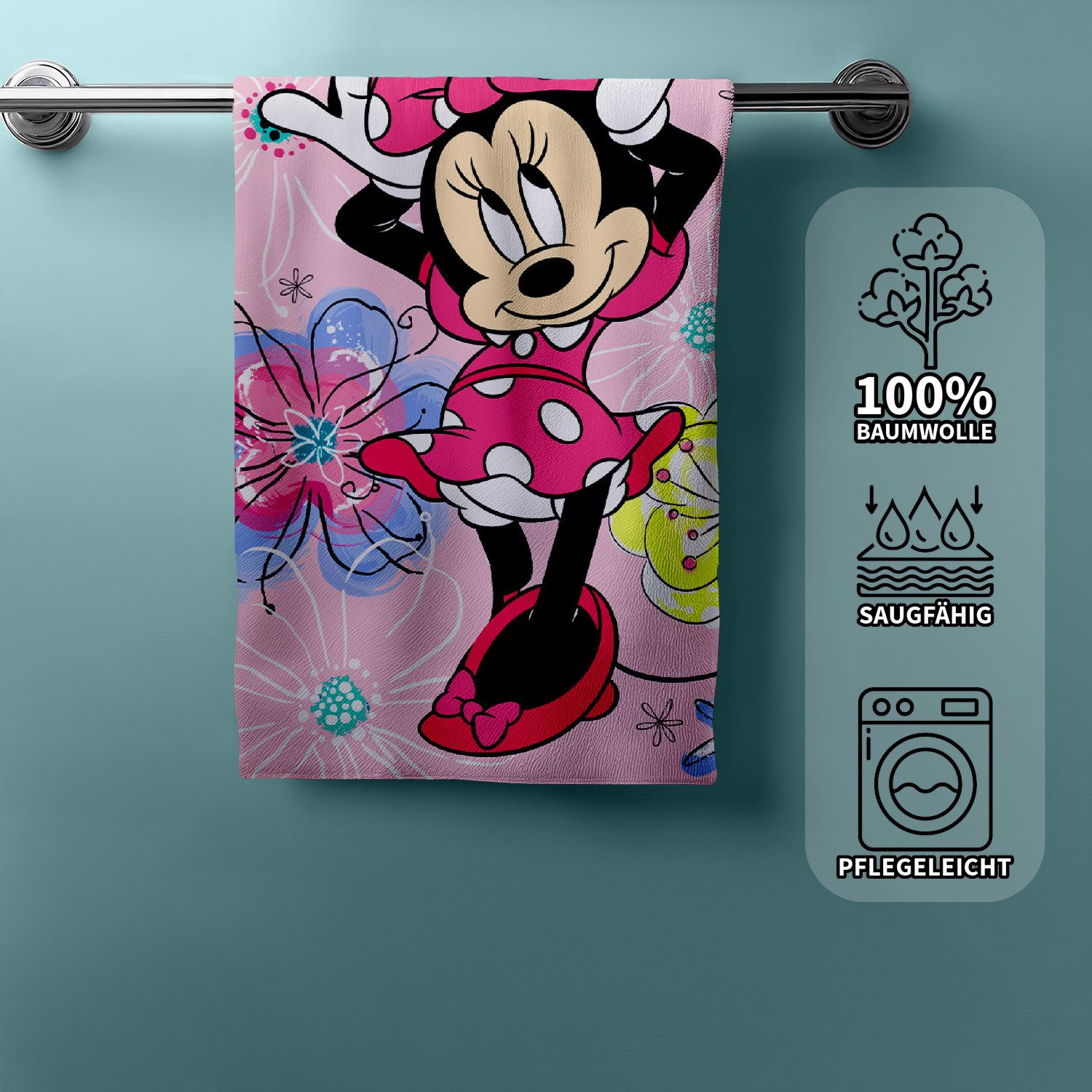 Jerry Fabrics Handtücher Disney Minnie Mouse günstig online kaufen