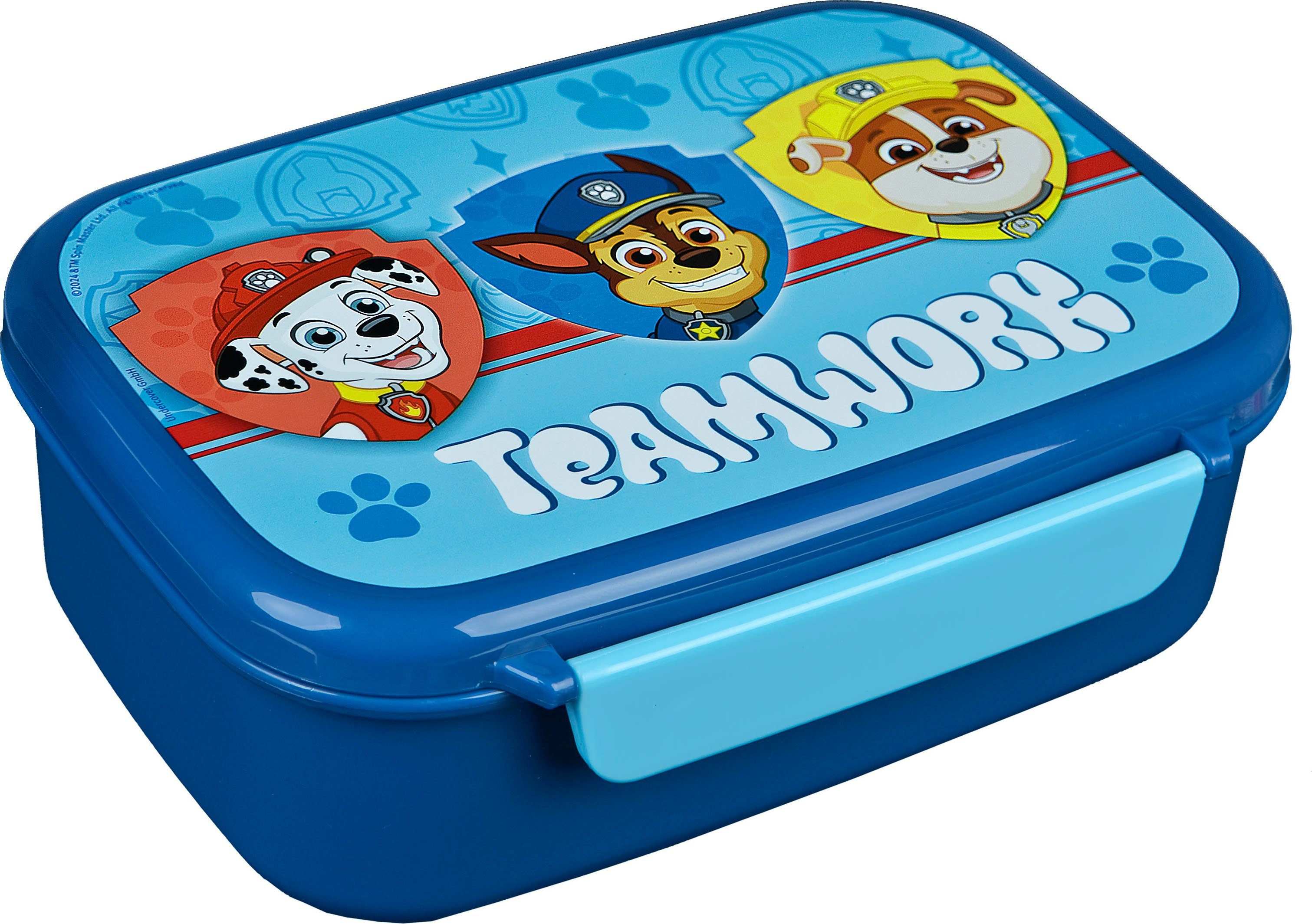Scooli Lunchbox Brotzeitdose & Trinkflasche, PAW Patrol, Kunststoff, (Set, 2-tlg), mit Trinkflasche
