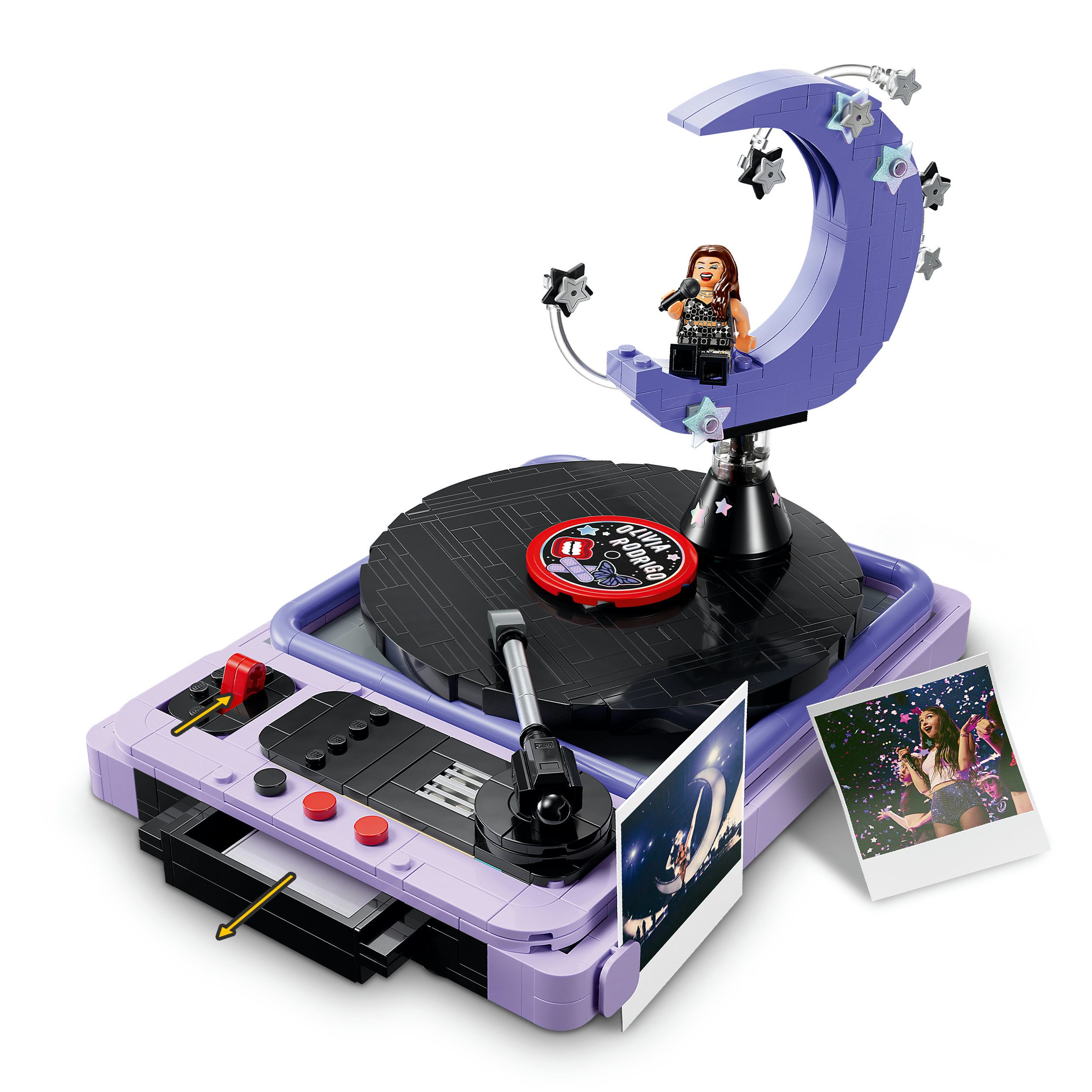 LEGO® Olivia Rodrigos Konzertmond (43029), LEGO Editions Music Konstruktionsspielsteine, (670 St), Made in Europe – Bild 4 von 5