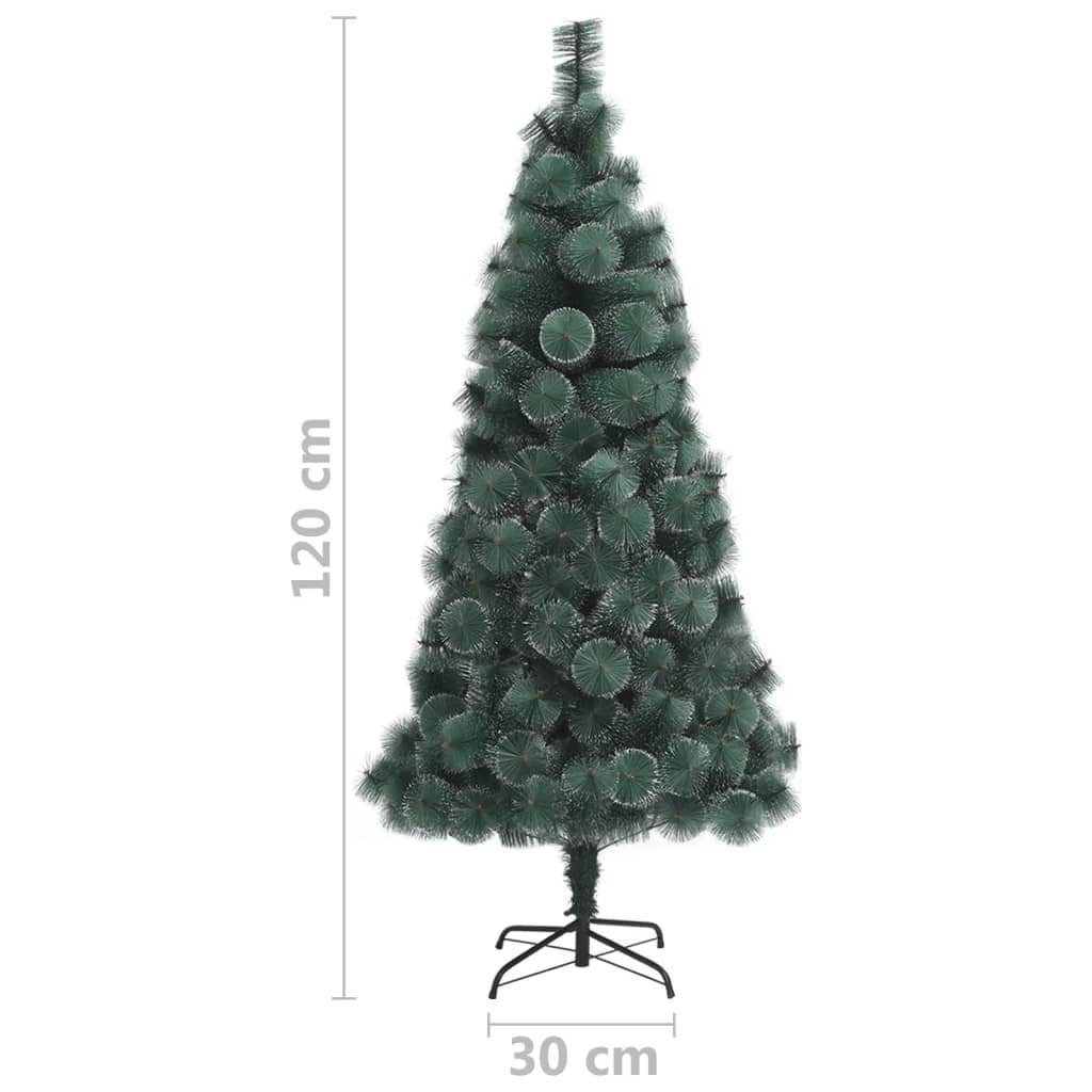 120 cm vidaXL Weihnachtsbaum Weihnachtsbaum PET Künstlicher Ständer Künstlicher mit Grün