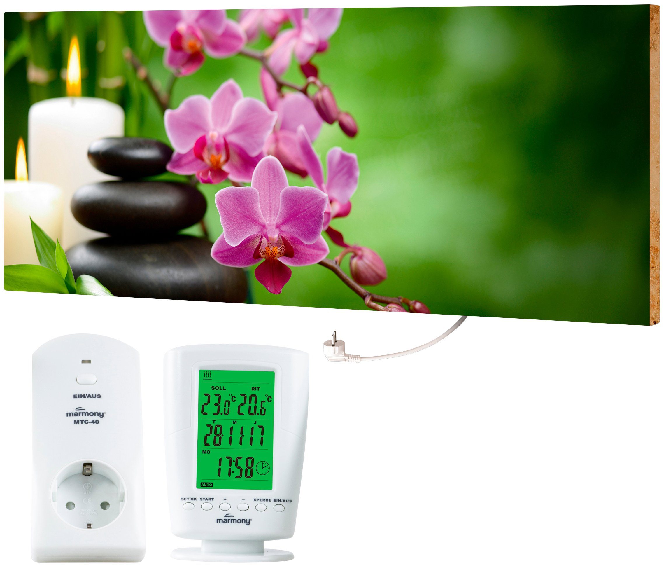 Marmony Infrarotheizung MOTIV-Heizkörper "Relax", 800 Watt, günstig online kaufen