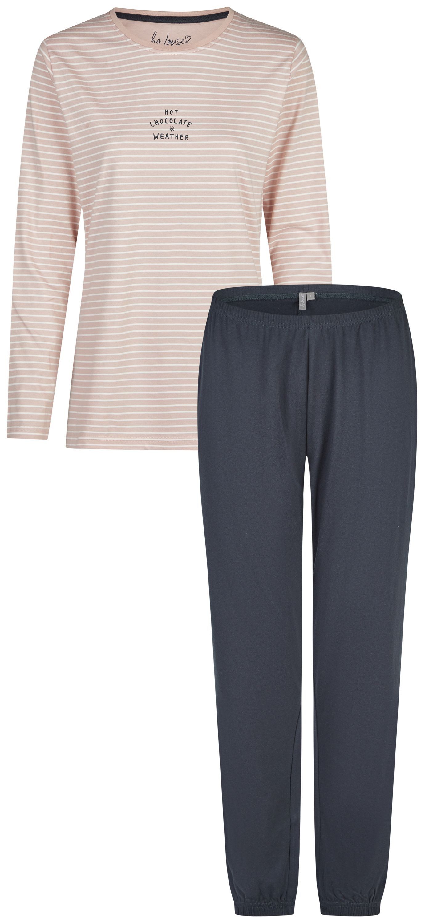 By Louise Schlafanzug Snowfall Grace (Set, 2 tlg., 2-teilig) Damen Pyjama l günstig online kaufen