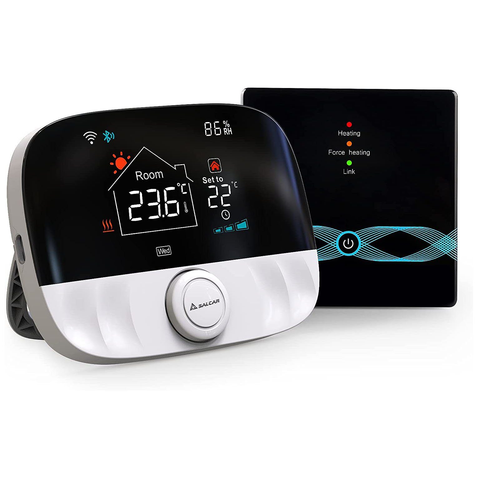 Salcar Heizkörperthermostat T9W Heizkörperthermostat Thermostat WiFi Smart