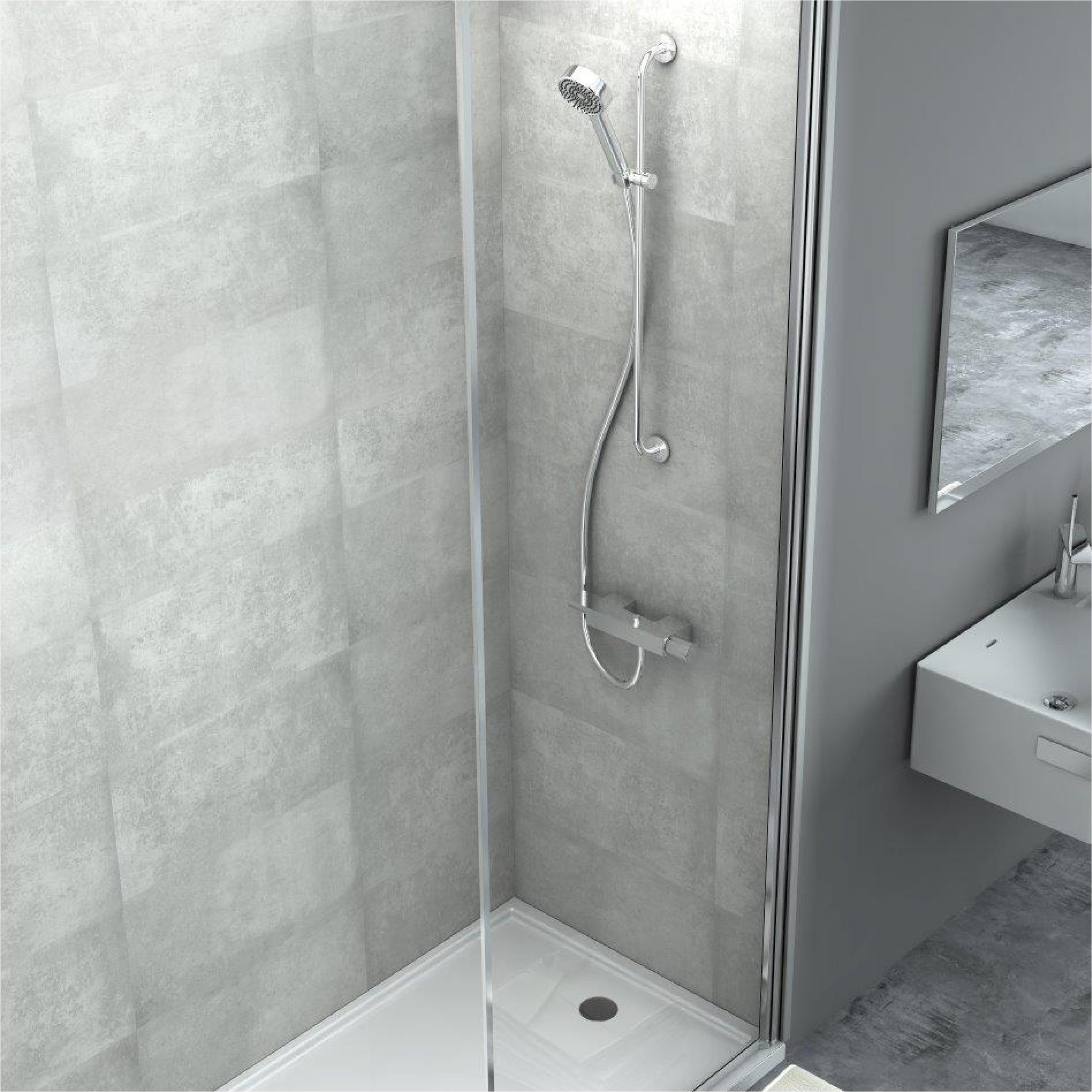 BARIDECOR Wandpaneel wasserfeste Wandfliese selbstklebend, BxL: 60x30 cm, 0,18 qm, (Packung mit 1,62 qm, Versandkostenfreie Lieferung) 9 Fliesen/Karton, inkl. K – Bild 3 von 5