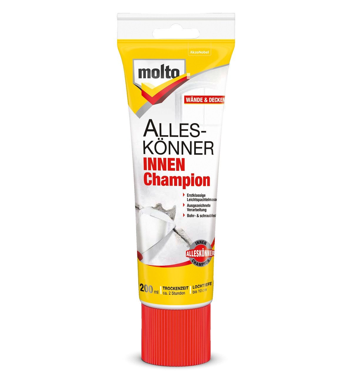 MOLTO Spachtelmasse MOLTO Alleskönner Innen Champion, 200ml