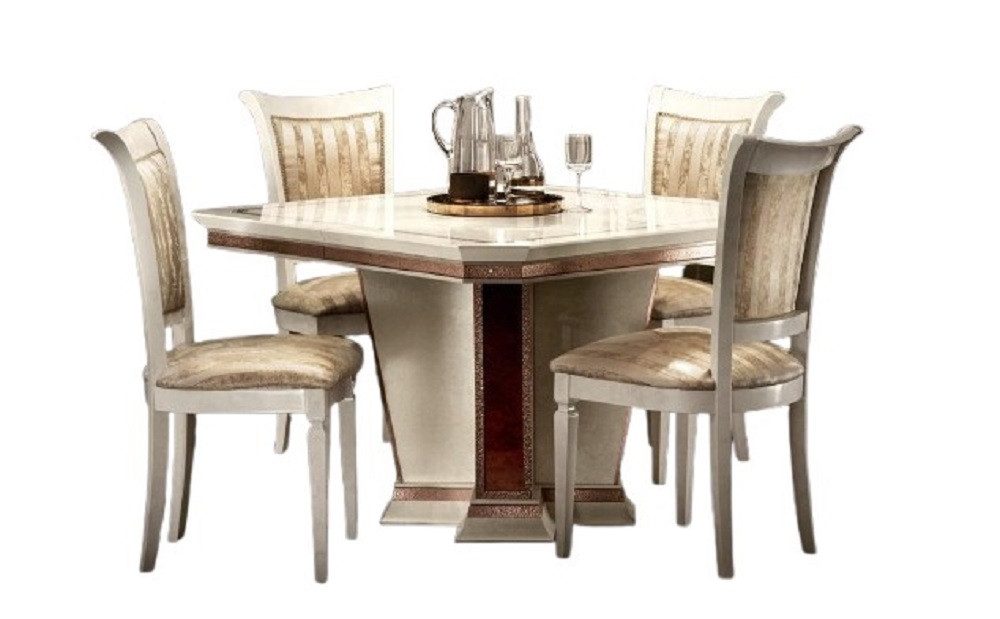 Xlmoebel Esstisch Barock Eßtisch Gruppe Essen Raum Wohnzimmer Set (1x Esstisch), Hergestellt in Europa