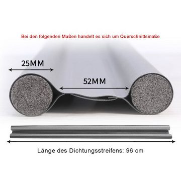 Rnemitery Zugluftstopper Zugluftstopper 96cm,Türdichtung Luftzugstopper für Tür Noise Blocker