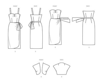 Butterick Kreativset Butterick® Papierschnittmuster Retro 1950s Kleid D