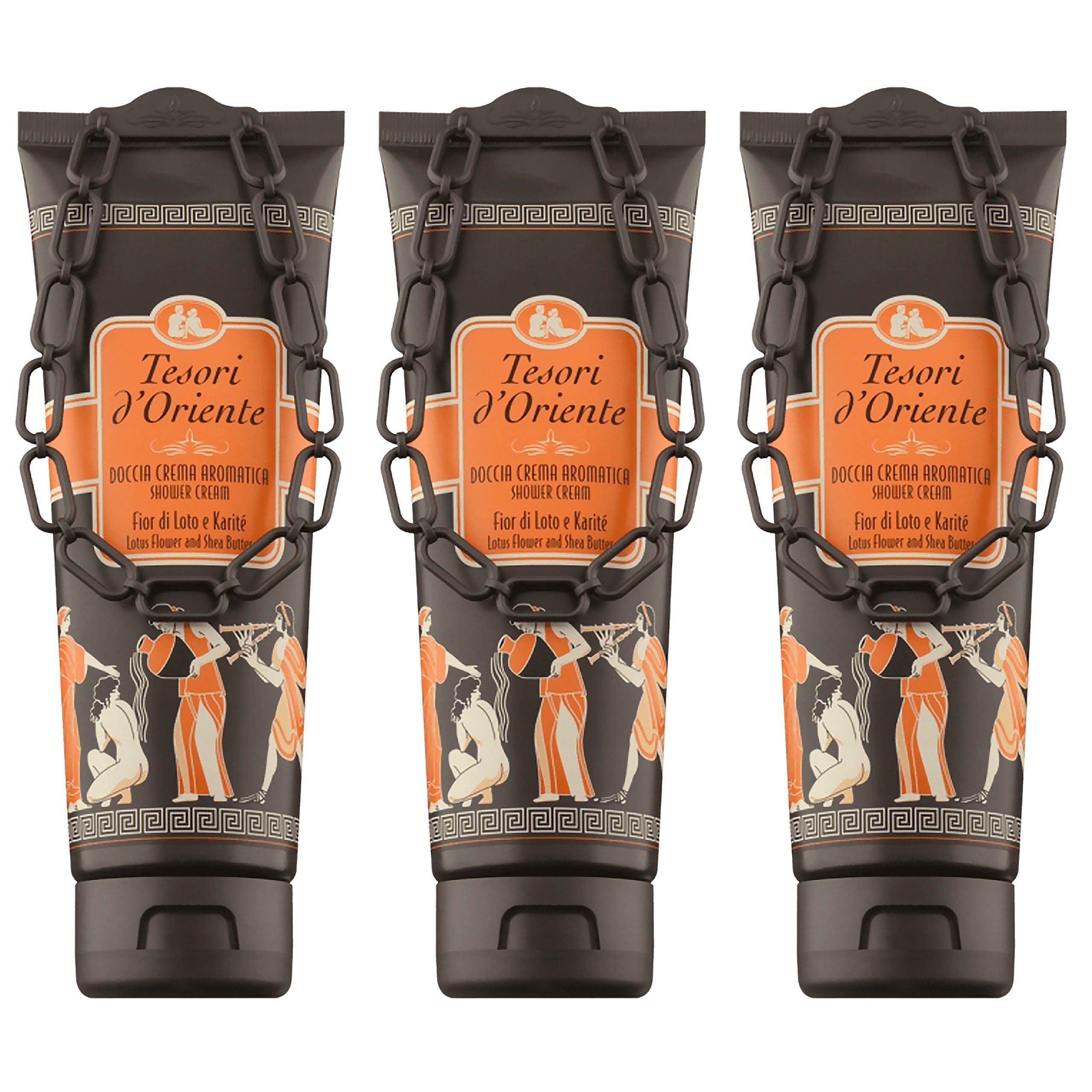 Tesori d´Oriente Duschgel Tesori d'Oriente Fior di Loto Duschgel 250ml, 3-tlg.