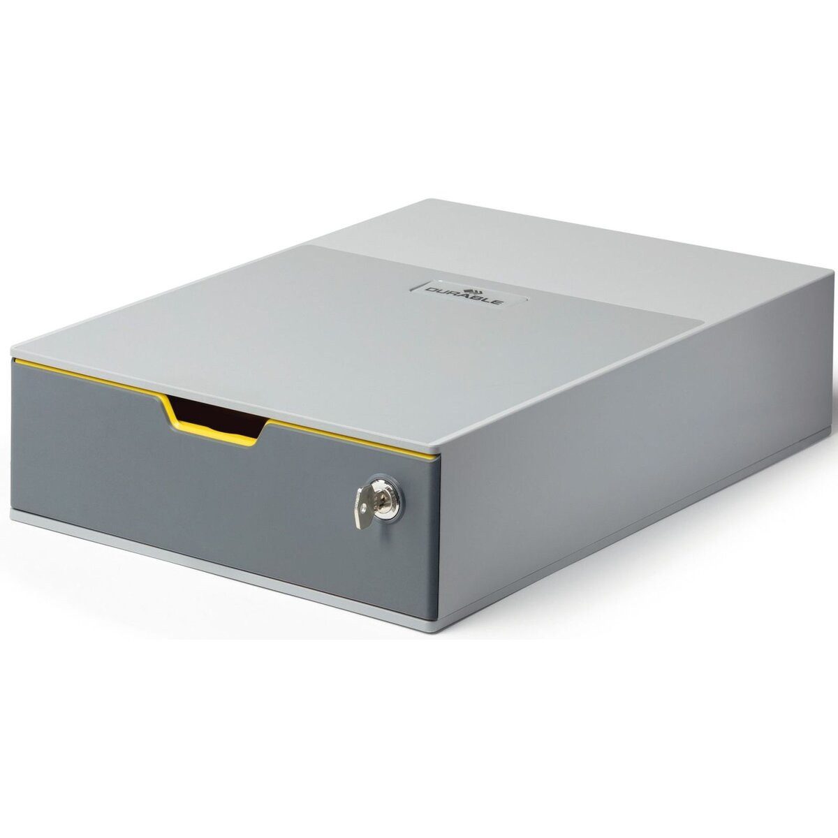 DURABLE Organizer Schubladenbox Varicolor 1 Safe A4 1 Fach geschlossen 77mm grau/sortier