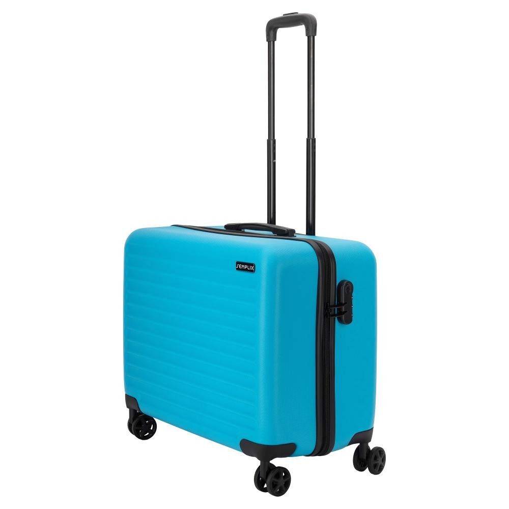 Semplix Nähmaschinen-Trolley - Nähmaschinentrolley türkis / Hartschale 54x2 günstig online kaufen
